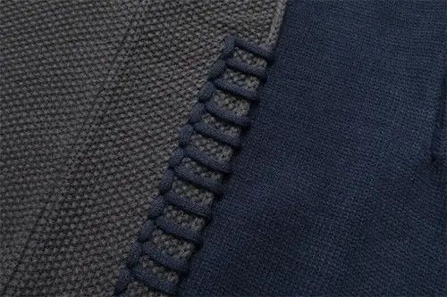 VIBE Retro punk grunge distressed patchwork knitwear sweater Size US XL / EU 56 / 4 - 8 Thumbnail