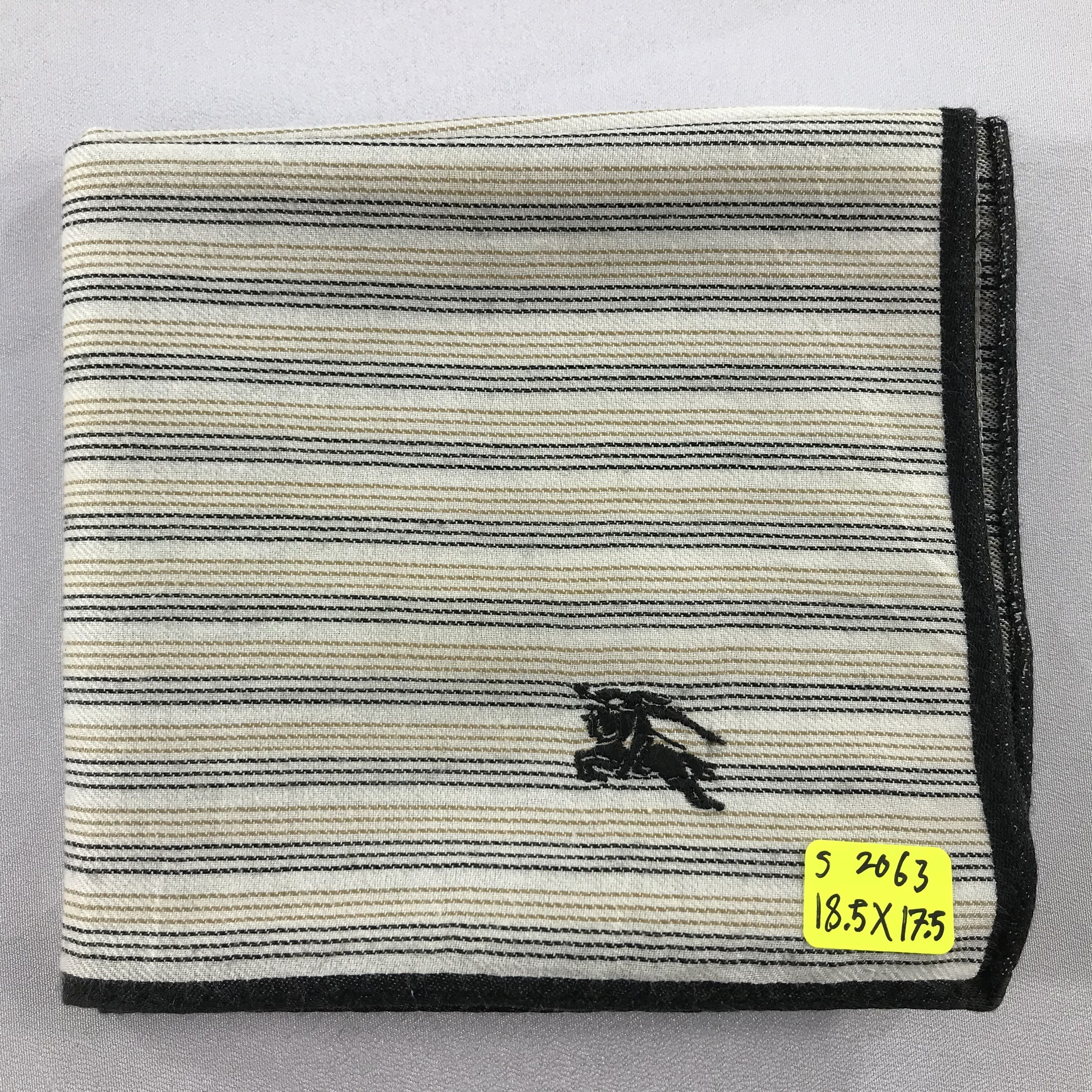 Burberry × Vintage Burberry Bandana / Handkerchief / Neckerchief - S2063 Size ONE SIZE - 5 Thumbnail