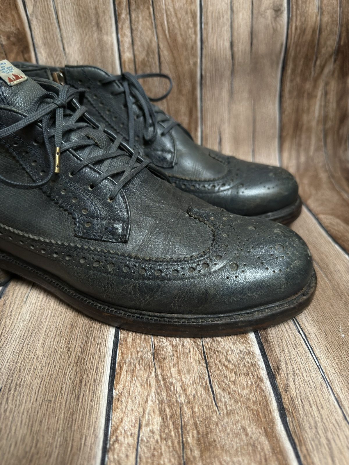 Visvim Aw10 🔥Patrician mid WT-Folk boots Size US 9.5 / EU 42-43 - 9 Thumbnail