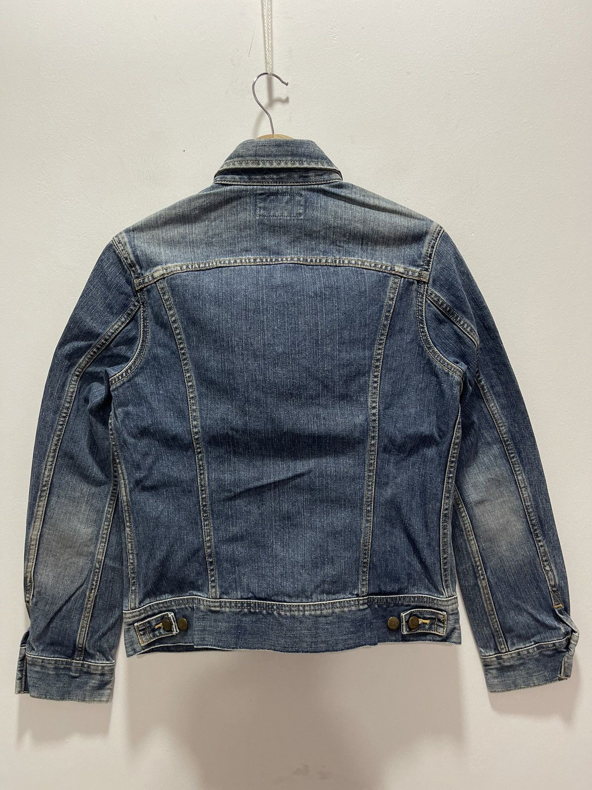Lee × Vintage LEE RIDER LADY DISTRESSED DENIM JEANS Size XS / US 0-2 / IT 36-38 - 7 Thumbnail