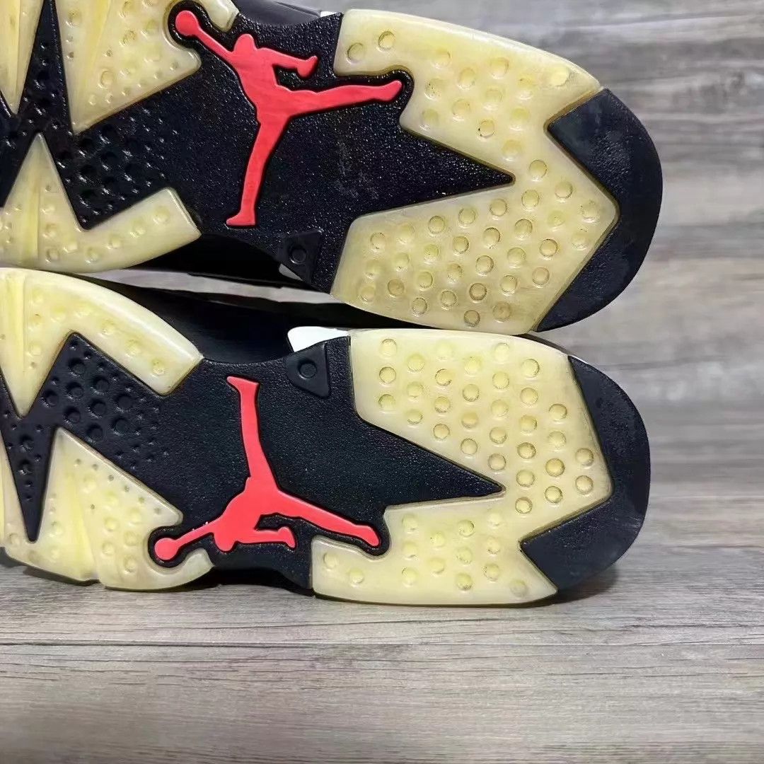 Travis Scott Travis Scott x Air Jordan 6 Olive US 45 Size US 12 / EU 45 - 8 Thumbnail