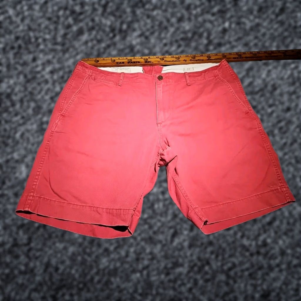 Vintage VINTAGE Denim & Supply Ralph Lauren Shorts Mens 38 Pink Casual 9" Inseam Chino Size US 38 / EU 54 - 1 Thumbnail