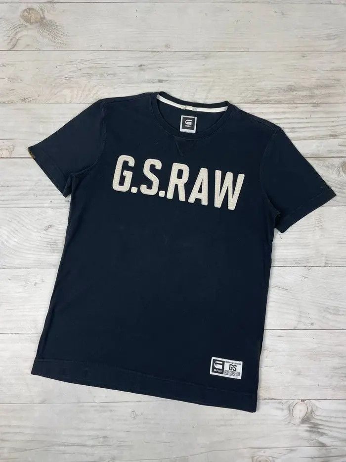 G-Star G Star Raw Big Logo T Shirt Size US M / EU 48-50 / 2 - 1 Thumbnail