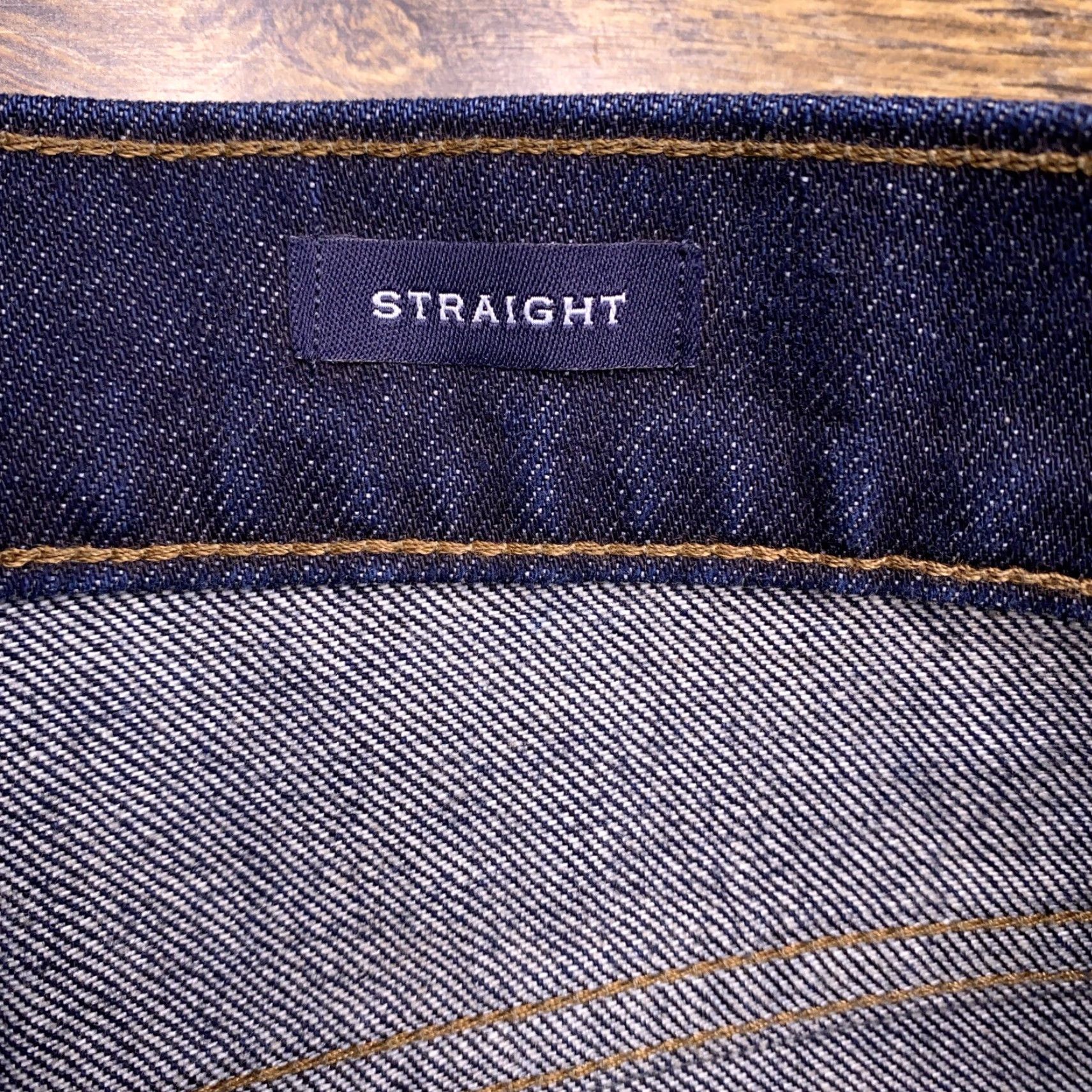 J.Crew J.CREW Jeans Straight Denim 36x32 Mens Regular 5-Pocket Blue Dark Wash Bible Theme Modern Vintage No N/A Size US 36 / EU 52 - 6 Thumbnail
