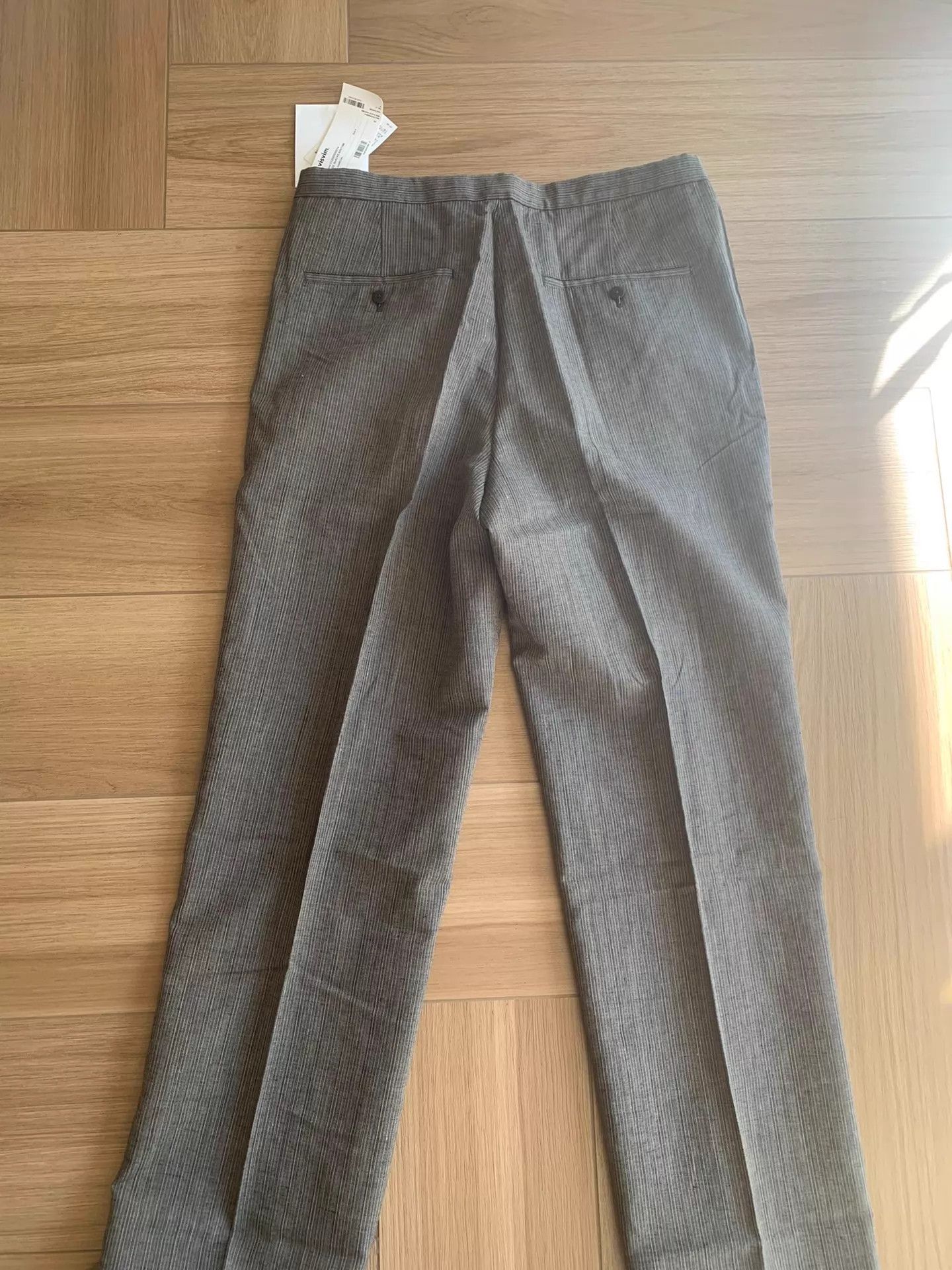 Visvim VISVIM SANTOME WIDE SLACKS Wool Linen Blend Striped 25AW Size US 34 / EU 50 - 2 Thumbnail