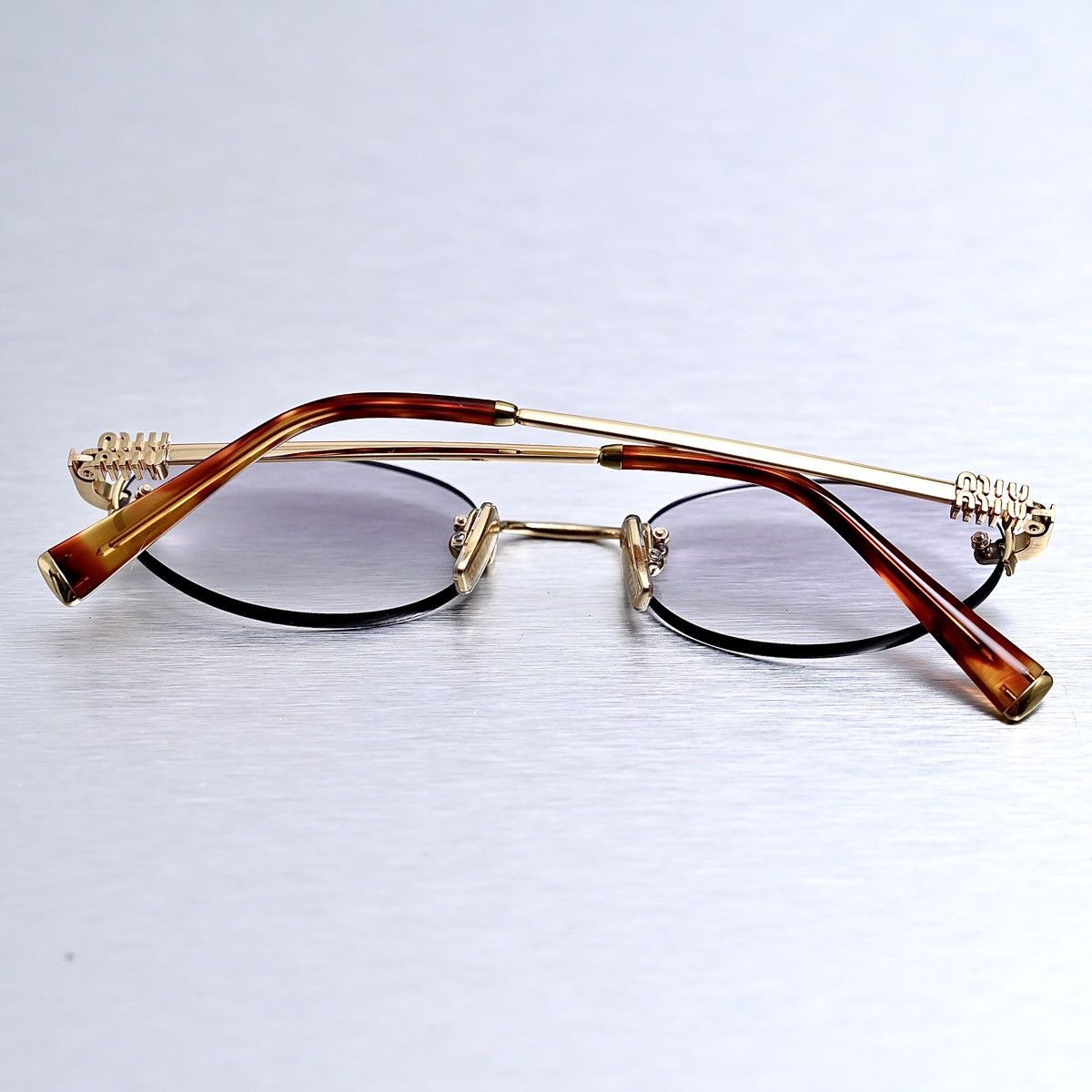 Miu Miu MIU MIU 0MU A54S 5AK04O SUNGLASSES Size ONE SIZE - 8 Thumbnail