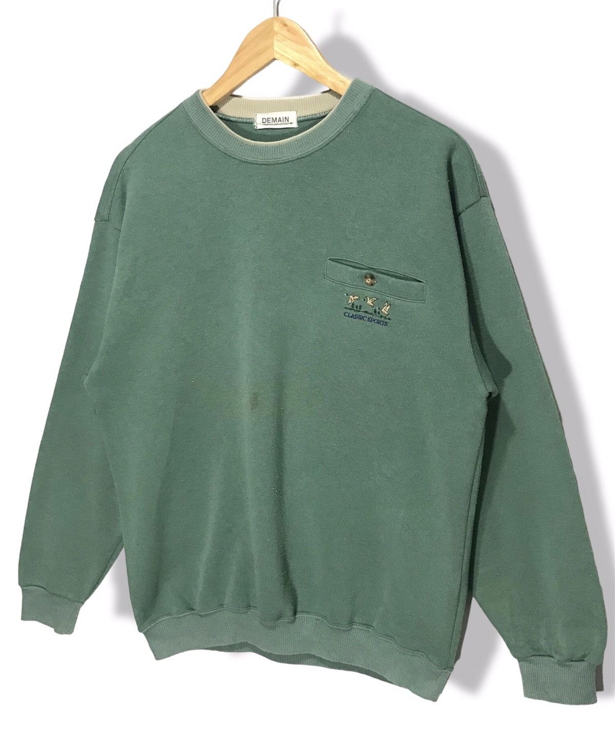 Vintage Vintage Classic Sports Sweatshirt Size US M / EU 48-50 / 2 - 2 Thumbnail