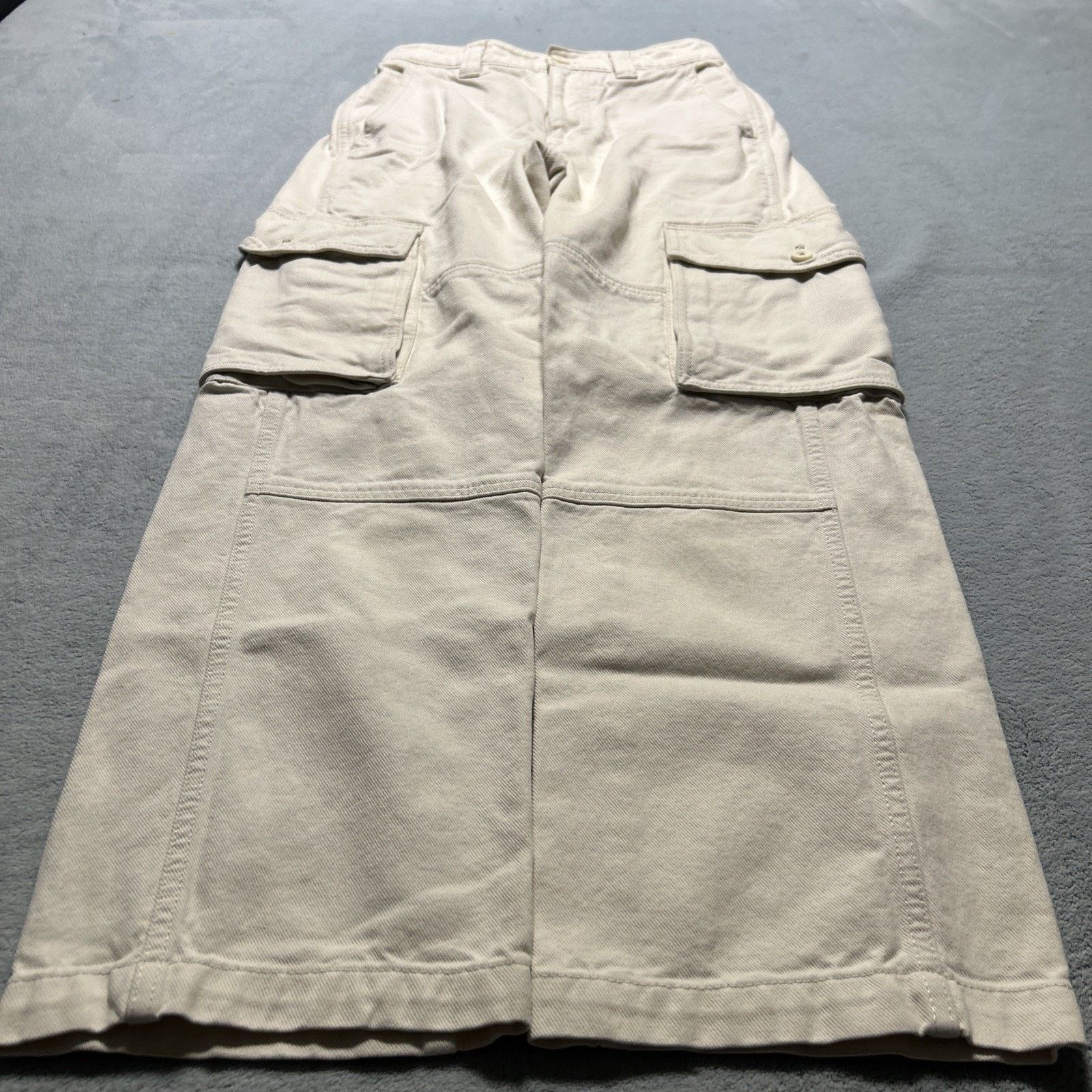 Aritzia Loose Baggy Cargo Pants Womens 00 26x28 Wide Leg TNA Aritzia Size 26" / US 2 / IT 38 - 1 Thumbnail