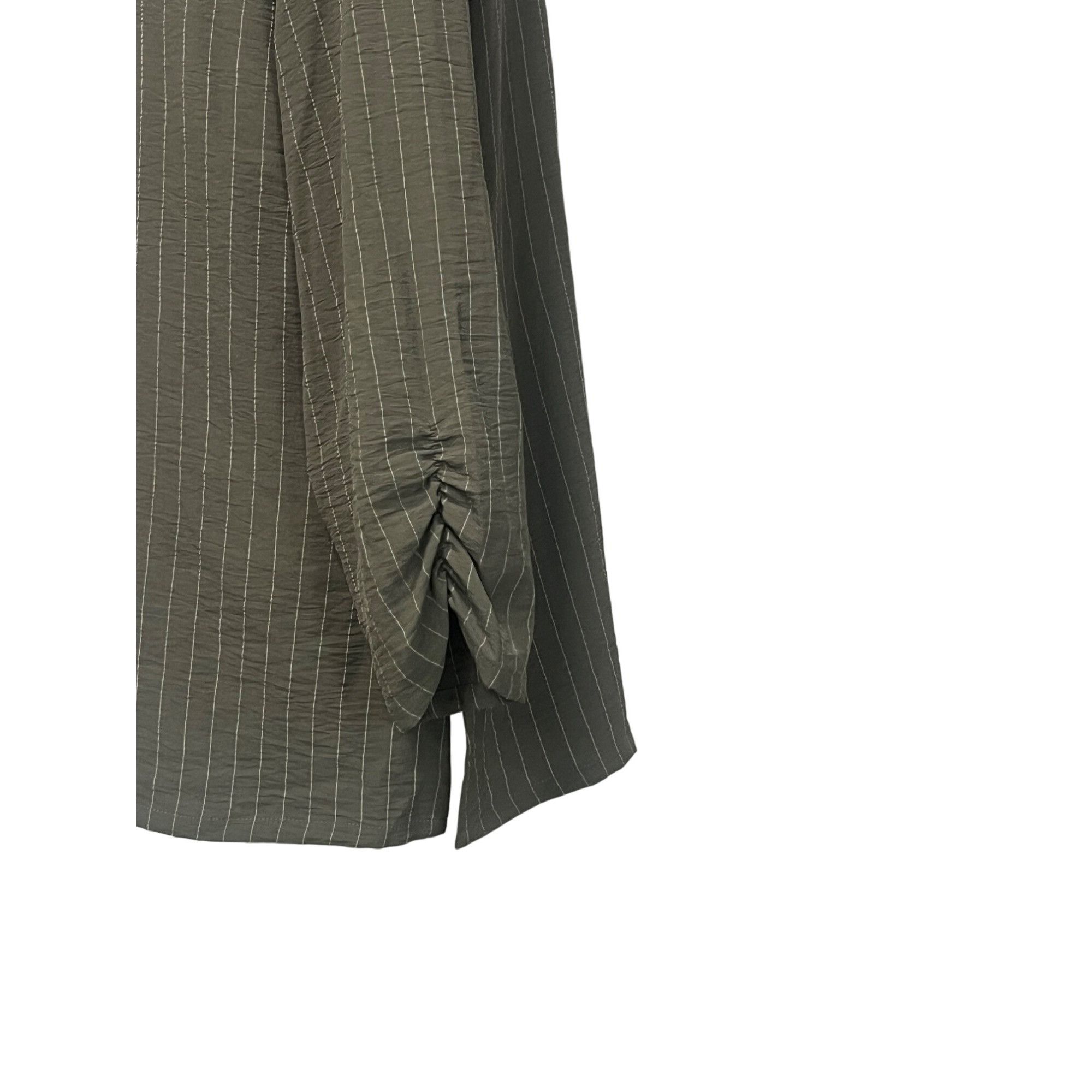 Adrianna Papell Adrianna Papell Pinstripe One Button Jacket In Park Green/iv Size XL / US 12-14 / IT 48-50 - 7 Thumbnail