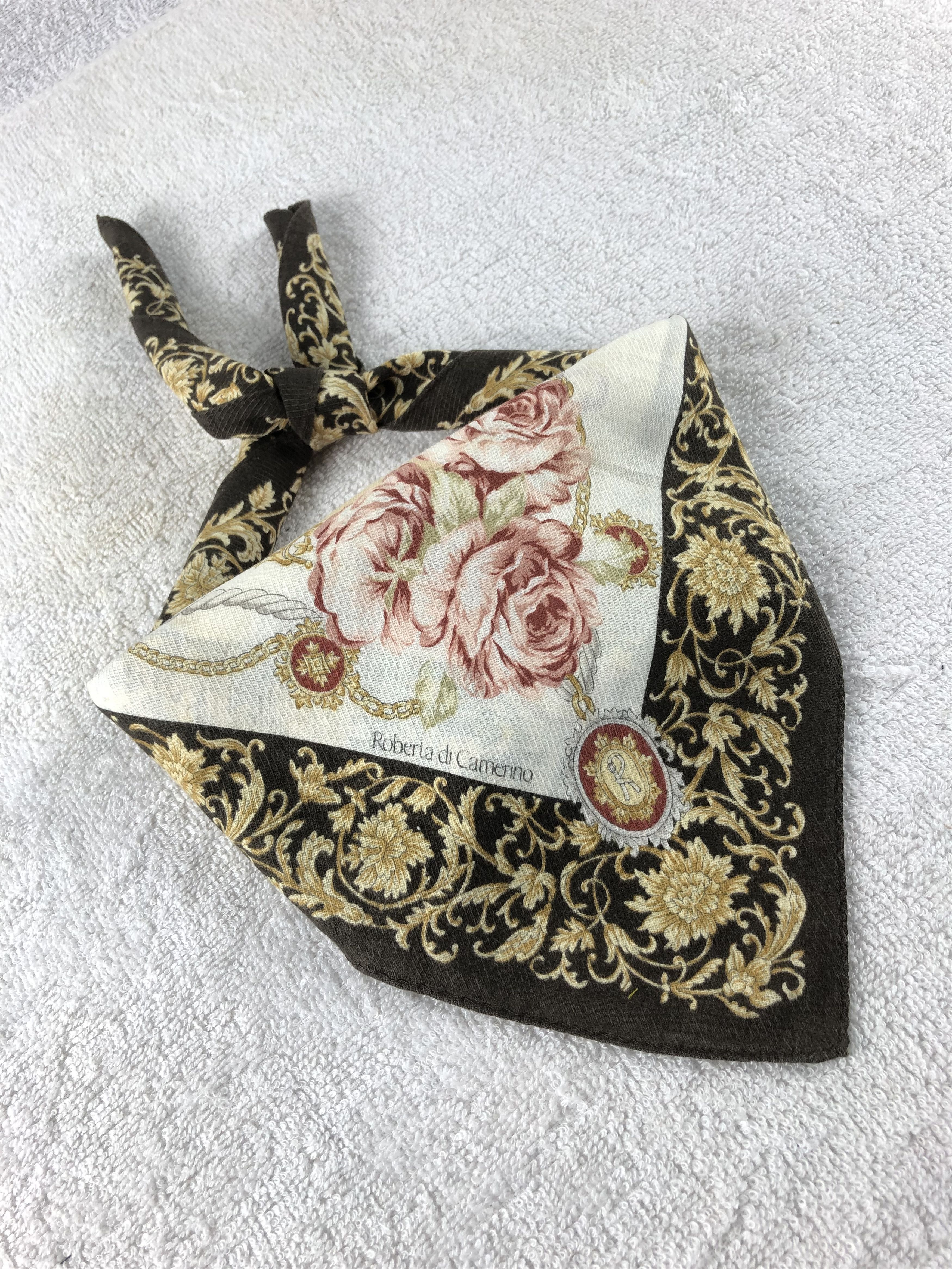 Roberta di Camerino × Vintage Roberta Di Camerino Handkerchief / Bandana / Neckerchief Size ONE SIZE - 2 Thumbnail