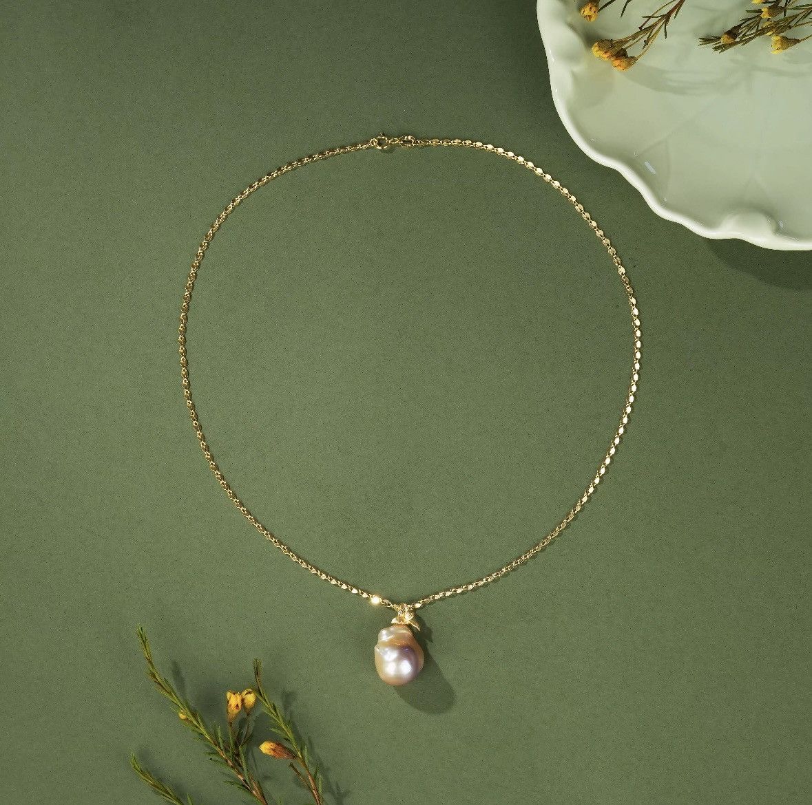 Other Silver Pearl Necklace Size ONE SIZE - 4 Thumbnail