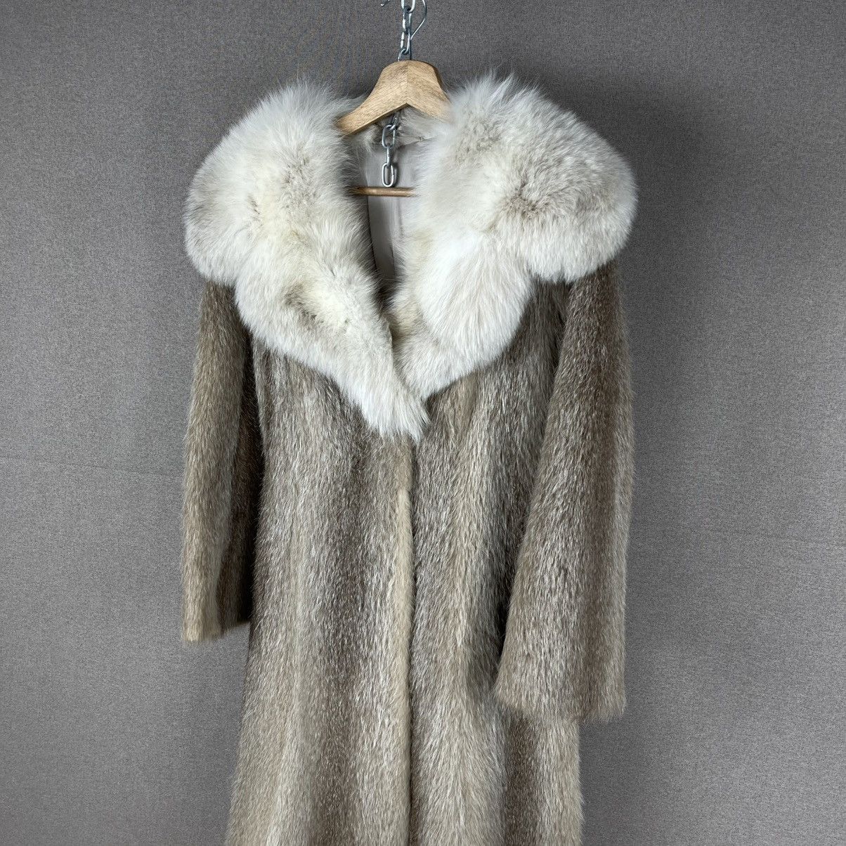 If Six Was Nine × Vintage VINTAGE 80s FUR COAT FUZZY HIGH QUALITY JACKET Size US M / EU 48-50 / 2 - 1 Thumbnail