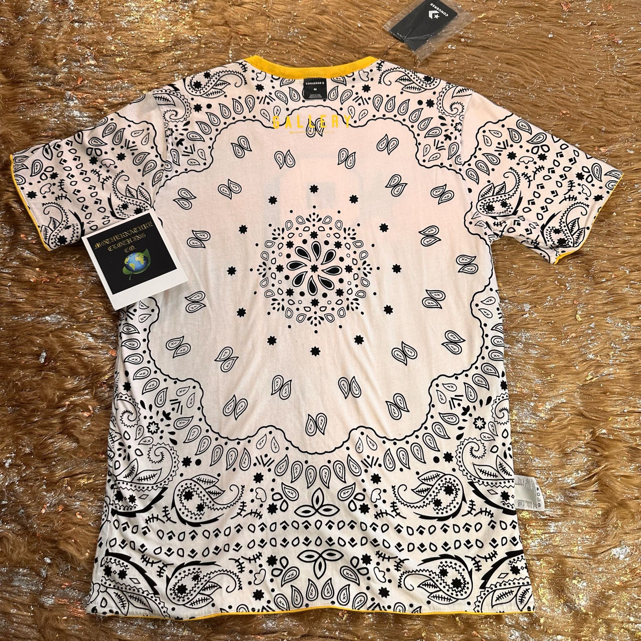 Converse ICONIC REVERSABLE CONVERSE PAISLEY S/S T SHIRT Size US M / EU 48-50 / 2 - 2 Thumbnail