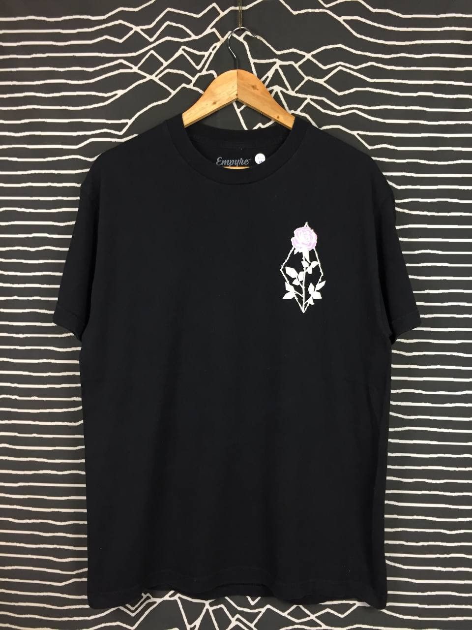 Empyre × Vintage Empyre Clothing Eden Flora Rose Black Tee Size US L / EU 52-54 / 3 - 6 Thumbnail