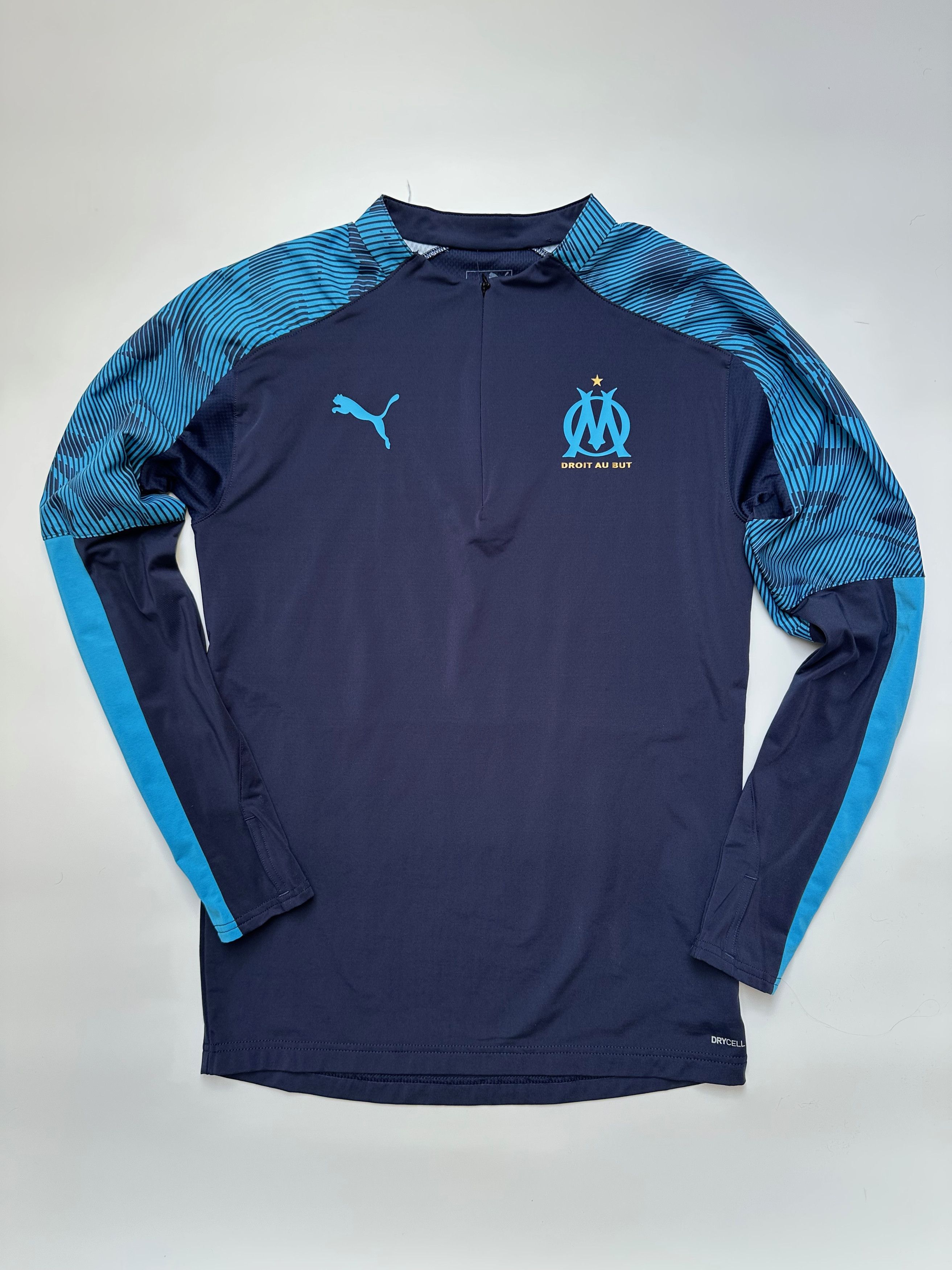 Puma 2019 Puma OM Marseille Training Top Jersey Long sleeve shirt Size US S / EU 44-46 / 1 - 1 Thumbnail