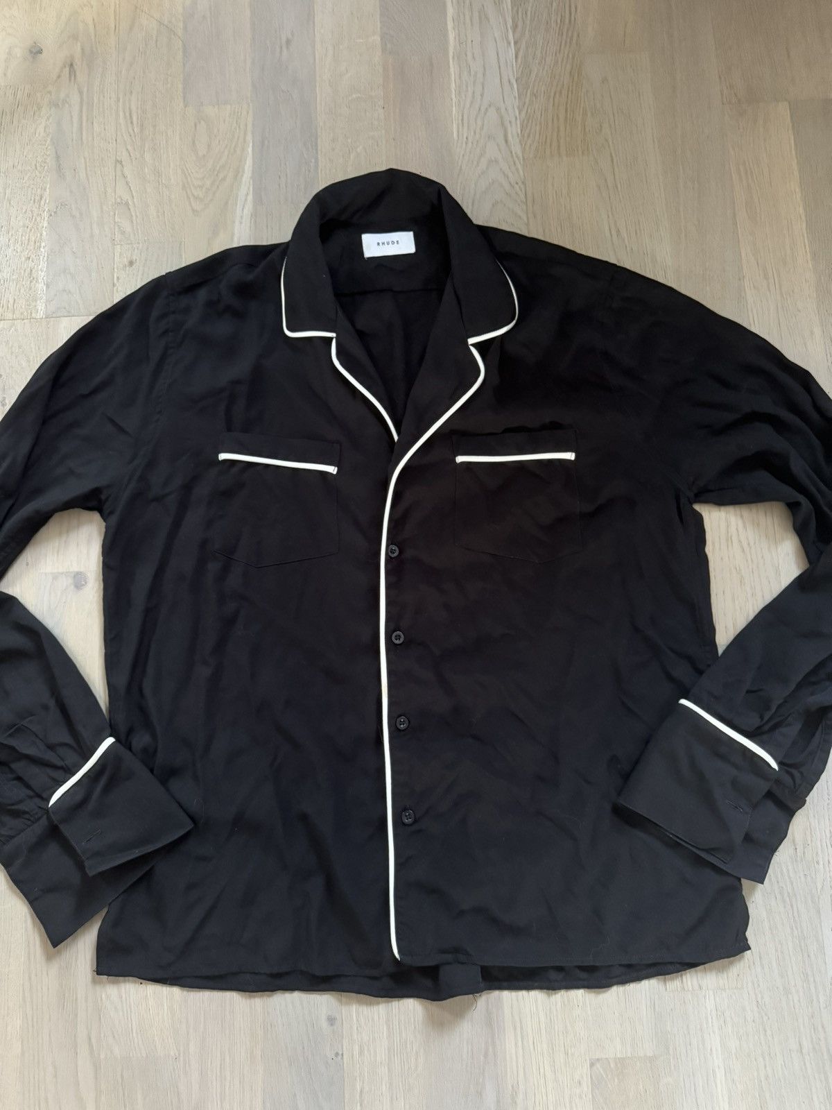 Rhude RHUDE shirt sz XS Ovesized SEE PHOTOS FOR REAL TAPE MEASURES Size US XS / EU 42 / 0 - 4 Thumbnail