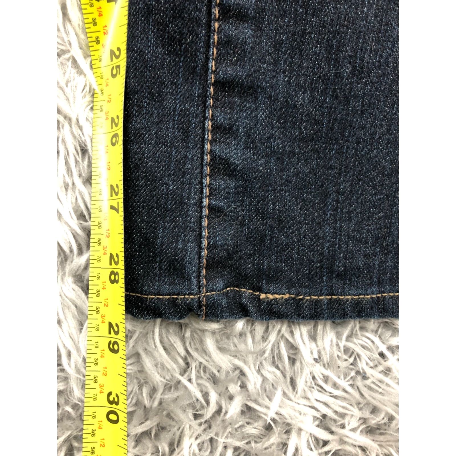 Loft LOFT Jeans Bootcut Dark Wash Blue Size 4 Womens Regular 29x30 Cotton Denim 5-Pocket Size 27" / US 4 / IT 40 - 3 Thumbnail