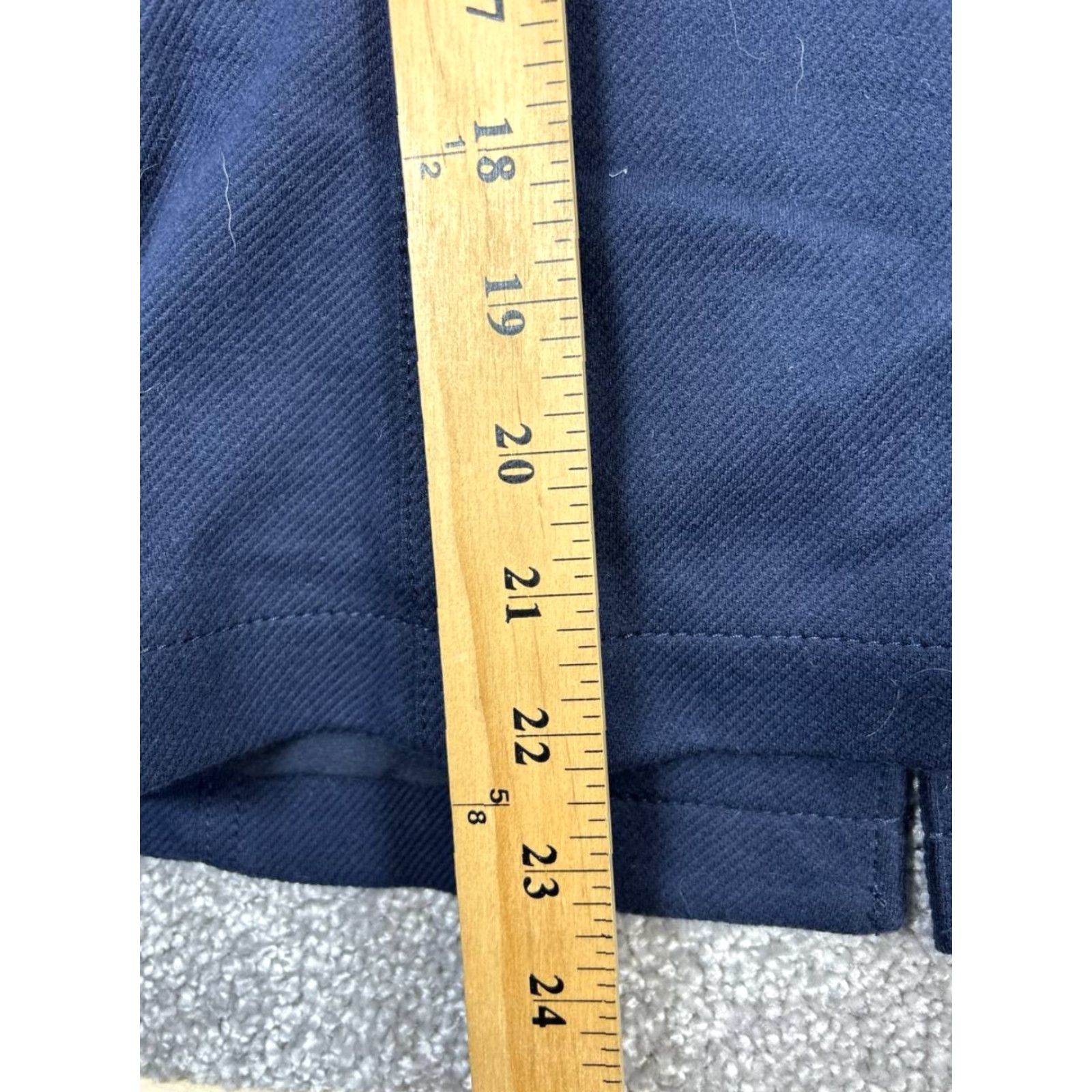 Talbots Talbots Jacket Womens 4 Blue Cotton Knit Regular Button Front Casual Spring Fall Winter Adults Size S / US 4 / IT 40 - 8 Thumbnail