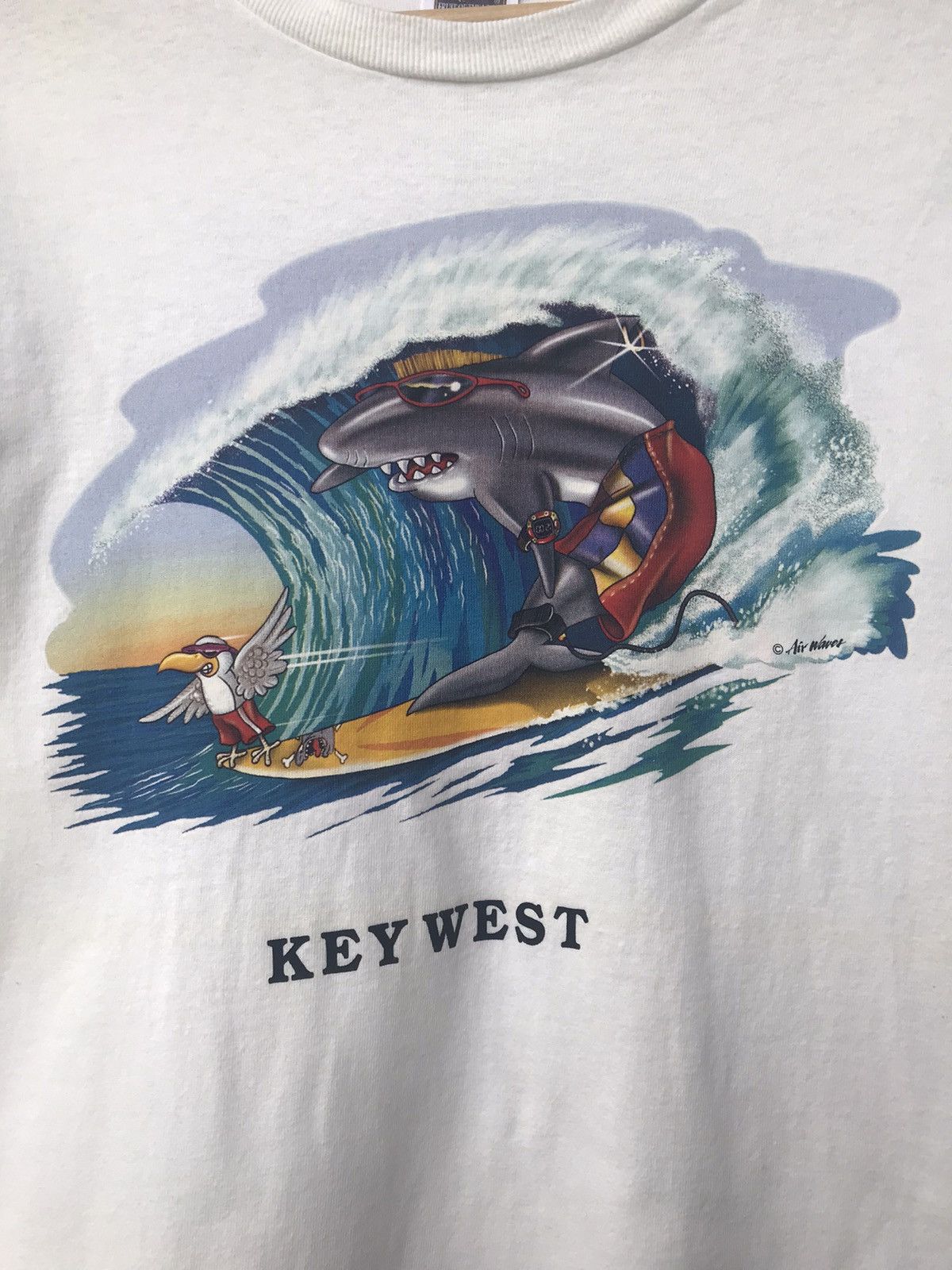 Vintage Vintage Key West Animal Surboarding Style Distressed Tee Size US M / EU 48-50 / 2 - 13 Thumbnail