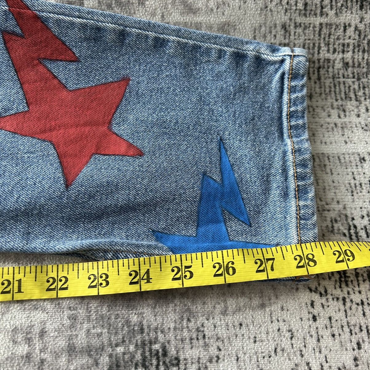 Japanese Brand Star Custom Monogram Jeans Size US 28 / EU 44 - 15 Thumbnail