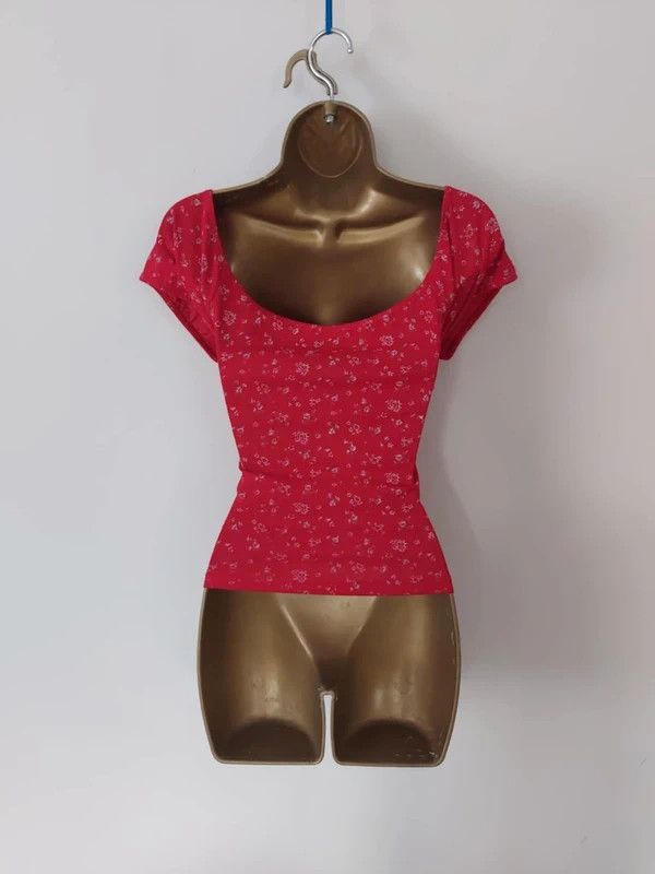 Vintage Vintage off the shoulder top Size M / US 6-8 / IT 42-44 - 6 Thumbnail