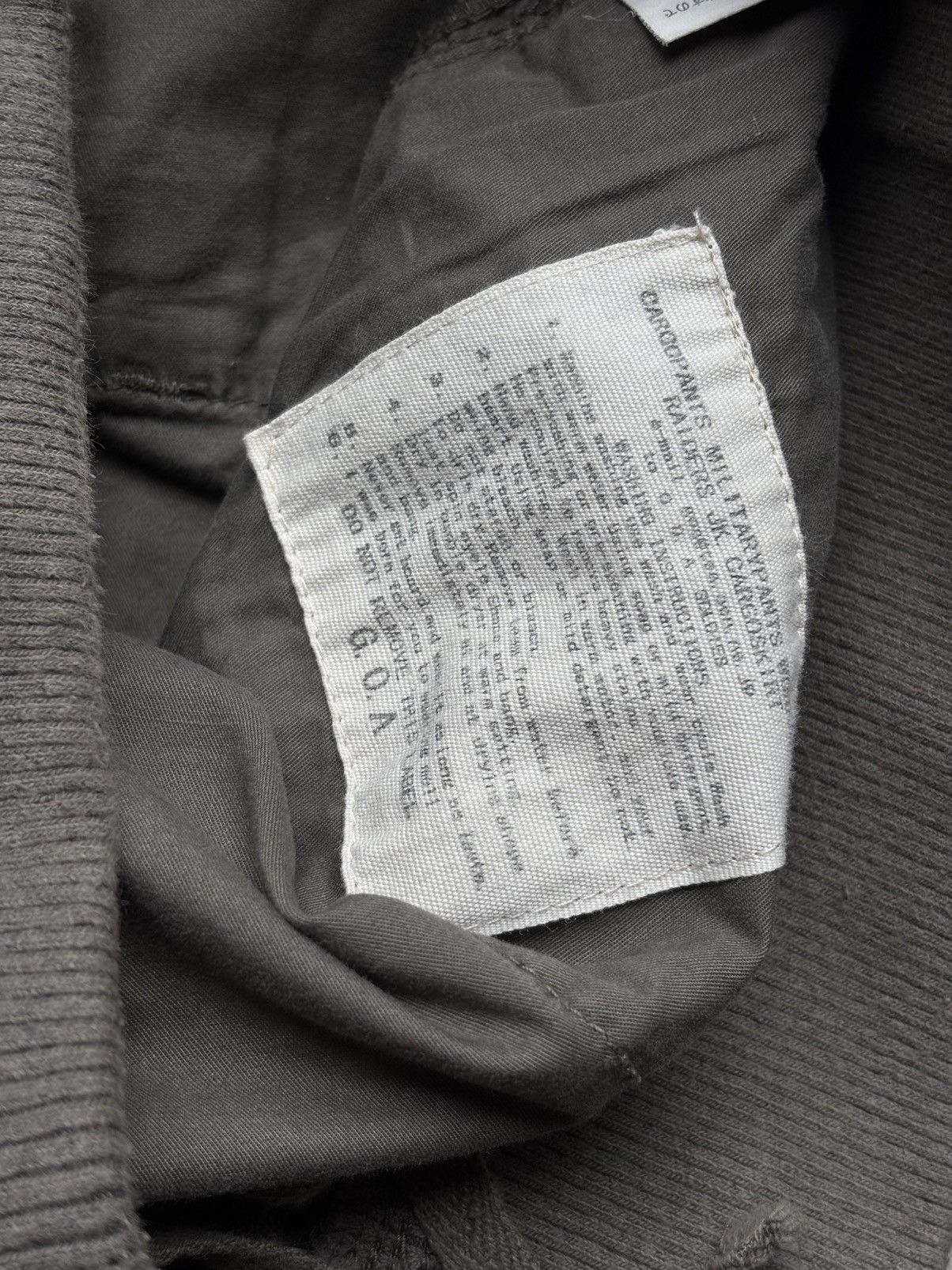Le Grande Bleu (L.G.B.) GOA drawstring cargo pants Size US 30 / EU 46 - 4 Thumbnail
