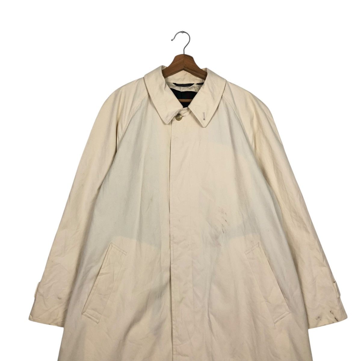 Kent & Curwen 🔥VINTAGE LONG JACKET TRENCH COAT KENT & CURVEN BLANKET Size US M / EU 48-50 / 2 - 3 Thumbnail