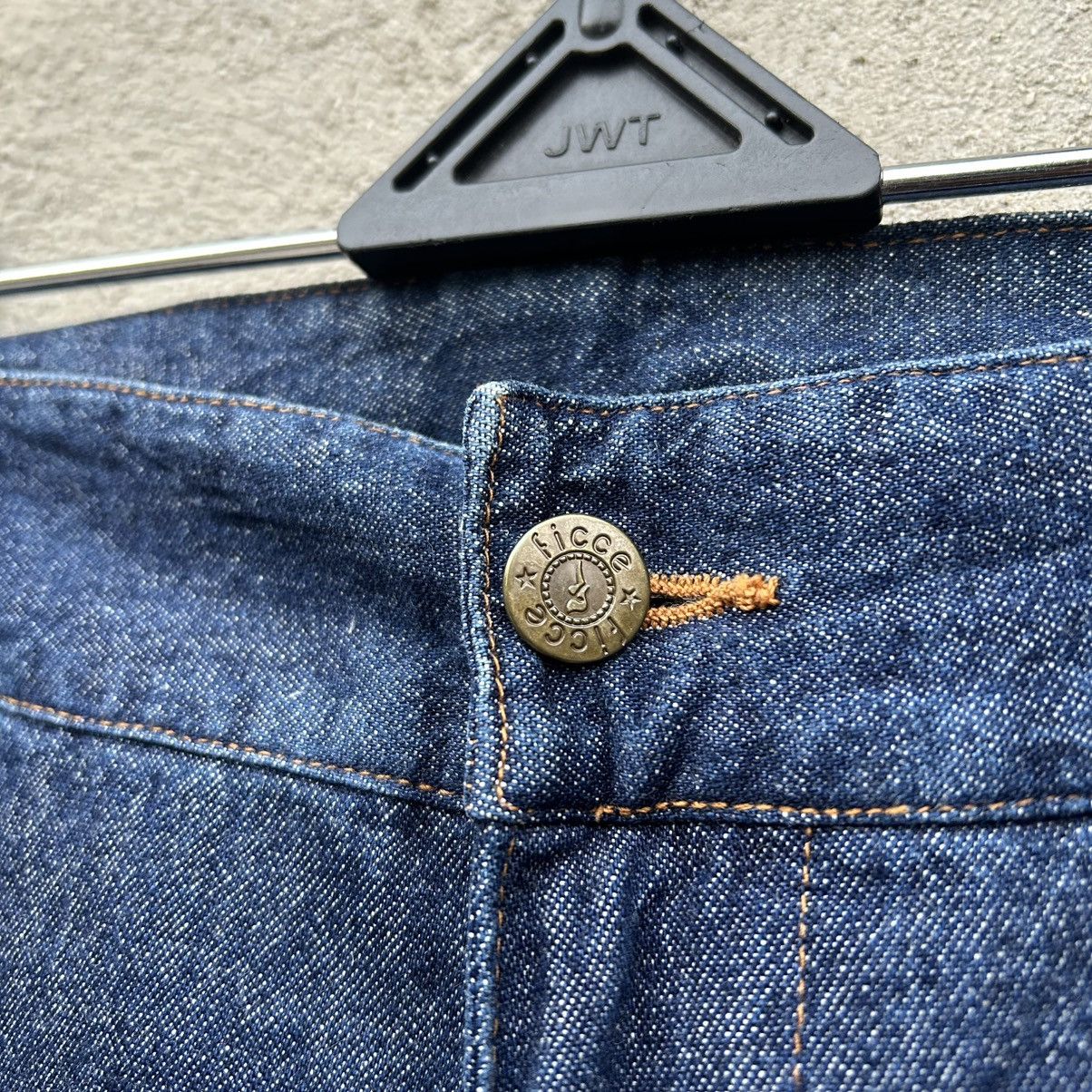Japanese Brand Vintage Y2k Ficce Big Side Pocket Denim Size US 32 / EU 48 - 3 Thumbnail