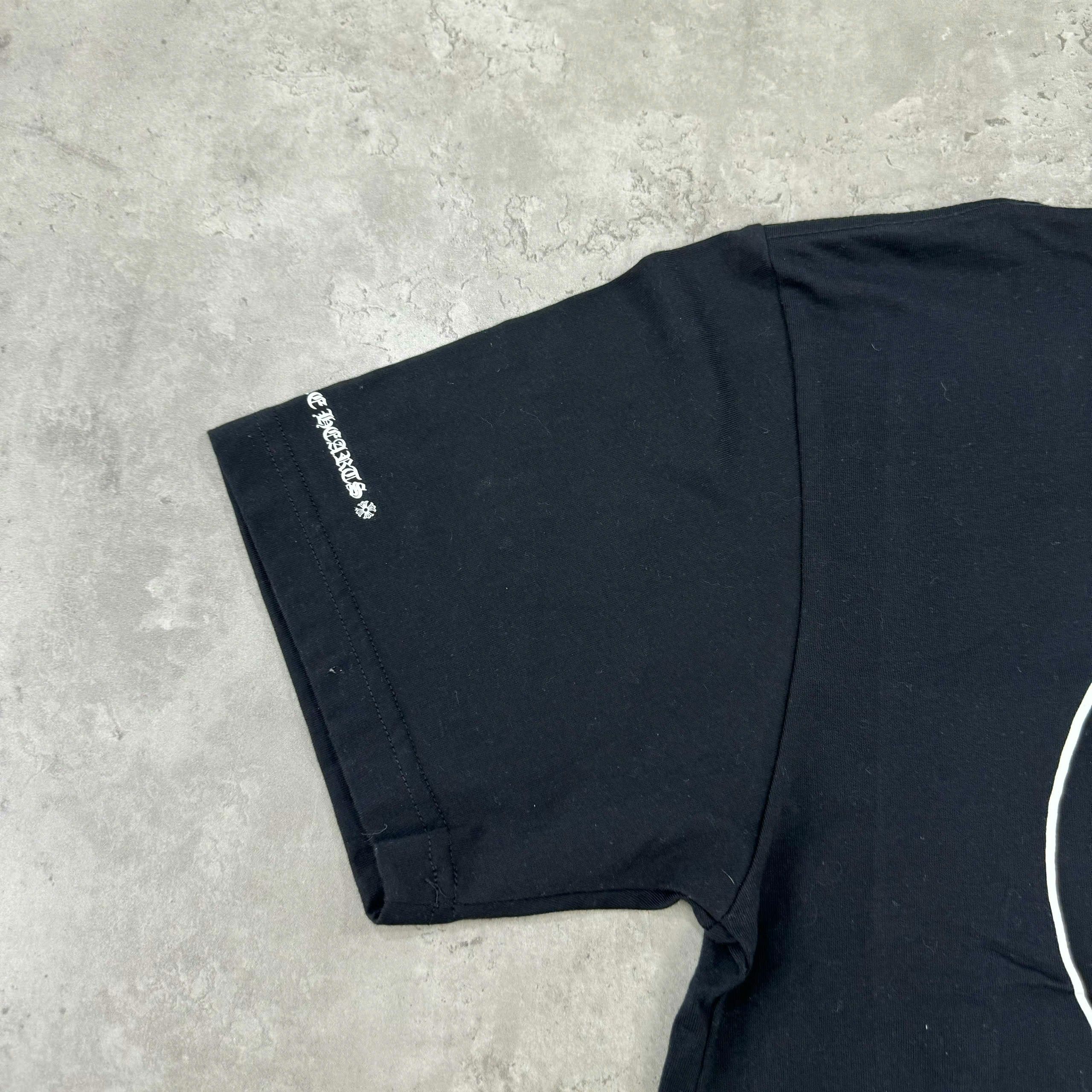 Chrome Hearts Chrome Hearts Black Tee Horseshoe Size US XL / EU 56 / 4 - 8 Thumbnail