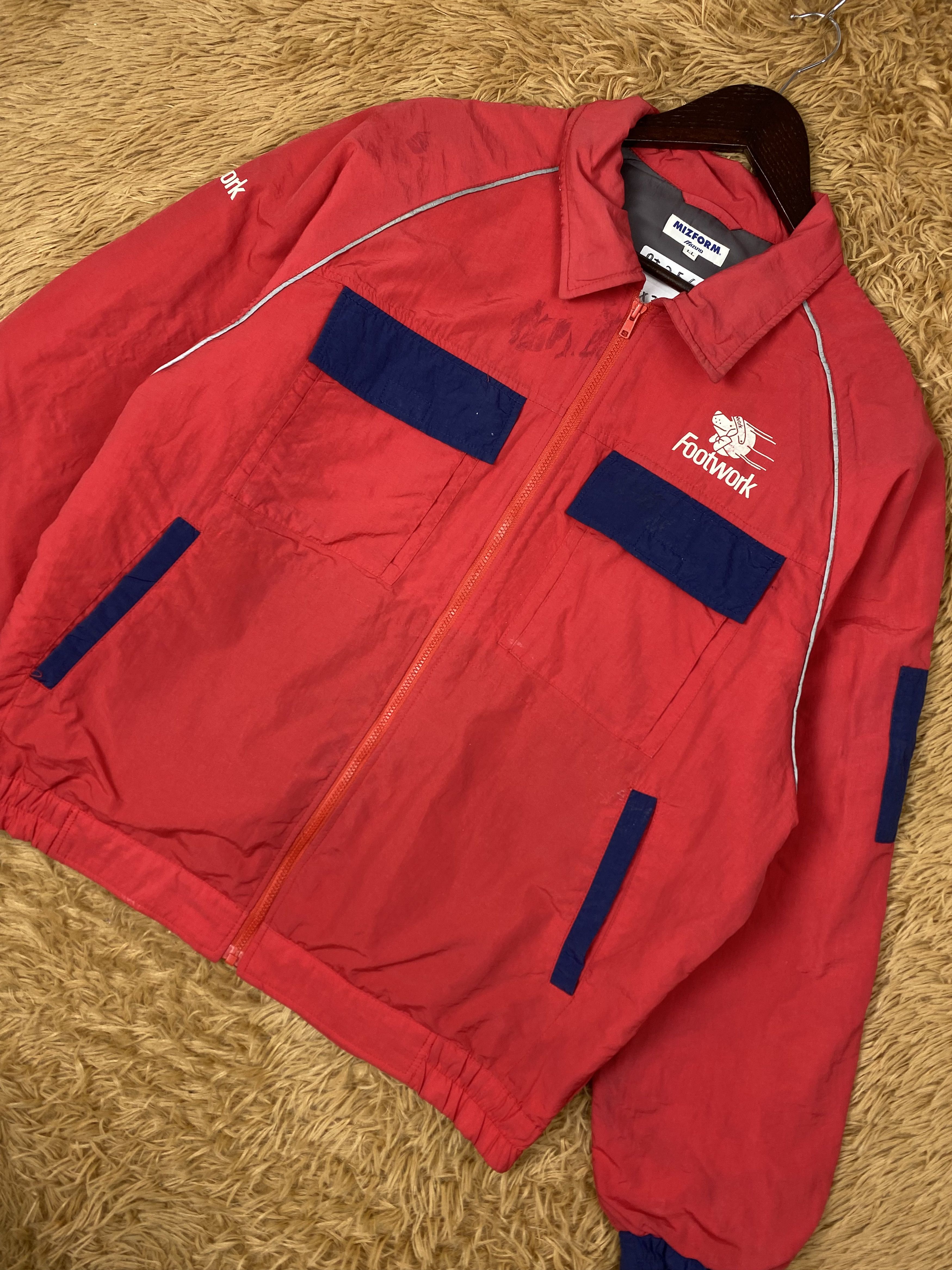Mizuno Vintage Mizuno Zip Up Jacket PJ2566 Size US L / EU 52-54 / 3 - 2 Thumbnail