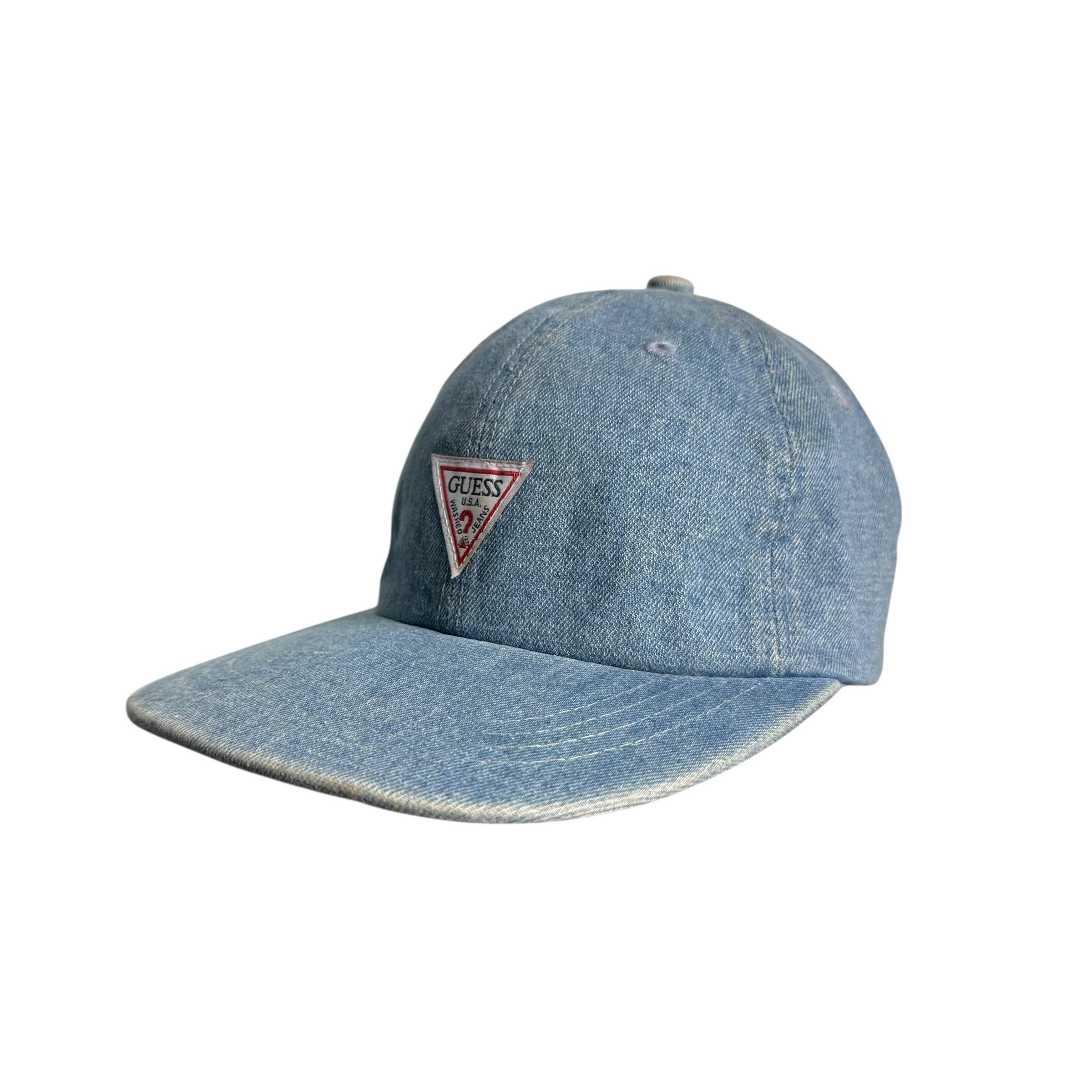 Guess 🔥RARE🔥Vintage Guess Denim Adjustable Cap Size ONE SIZE - 1 Thumbnail