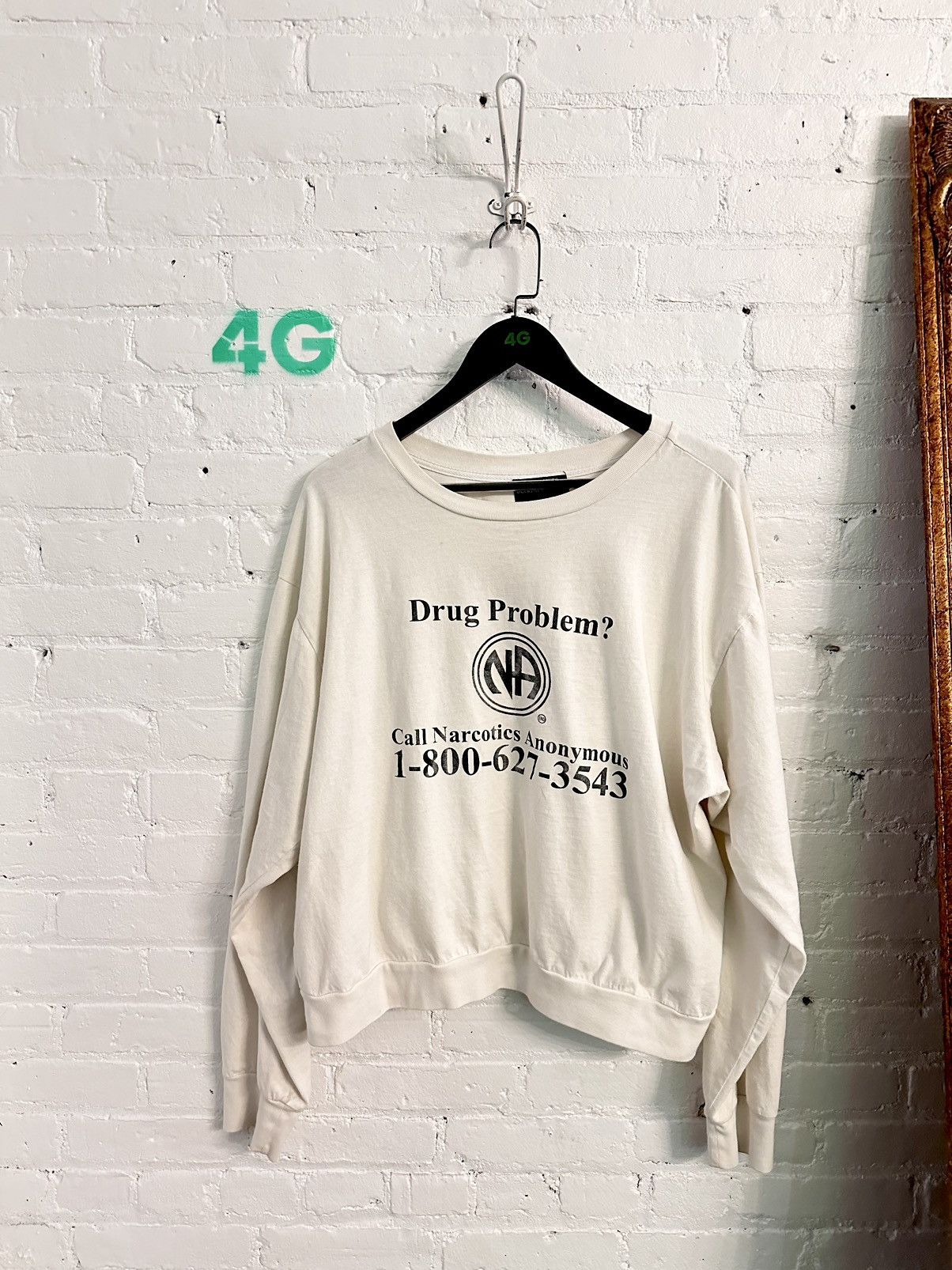 Enfants Riches Deprimes ERD NA DRUG PROBLEM ? NARCOTICS ANONYMOUS 4G Size US XL / EU 56 / 4 - 3 Thumbnail