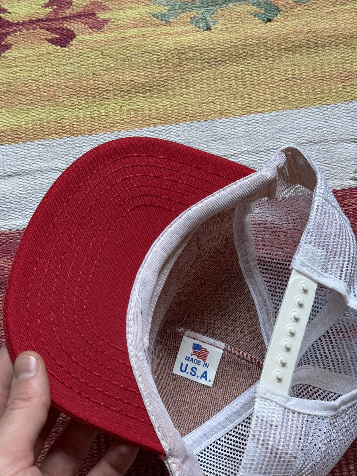 Other 00’s Kendall Made In USA Motor Oil Work Hat Size ONE SIZE - 6 Thumbnail