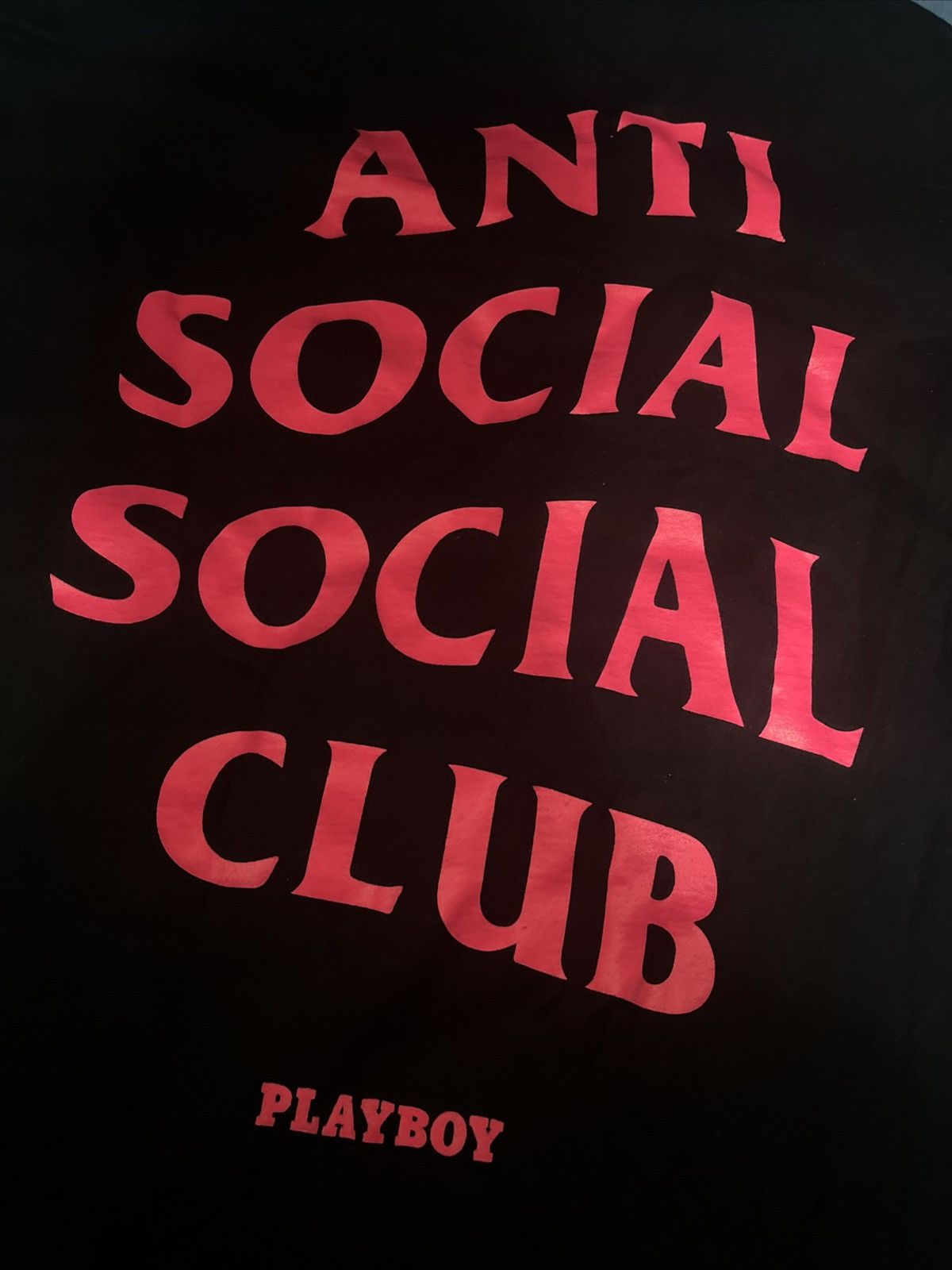 Anti Social Social Club × Playboy ASSC X PLAYBOY ORIGINAL COLLAB TEE Size US M / EU 48-50 / 2 - 3 Thumbnail