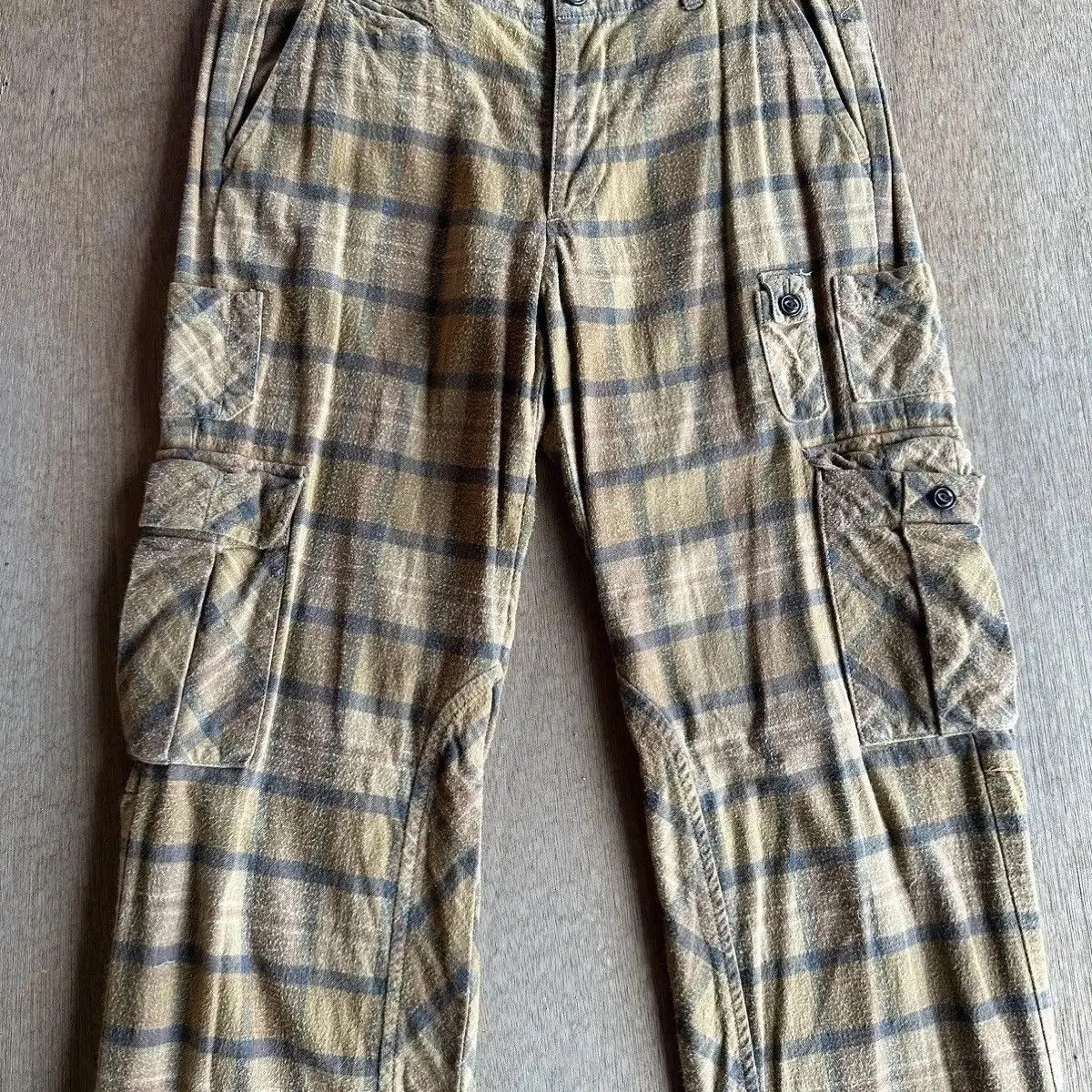 If Six Was Nine SICKS🔥PENGUIN MUNSINGWEAR JAPAN CHECK PLAID VTG DOUBLE KNEE Size US 30 / EU 46 - 4 Thumbnail