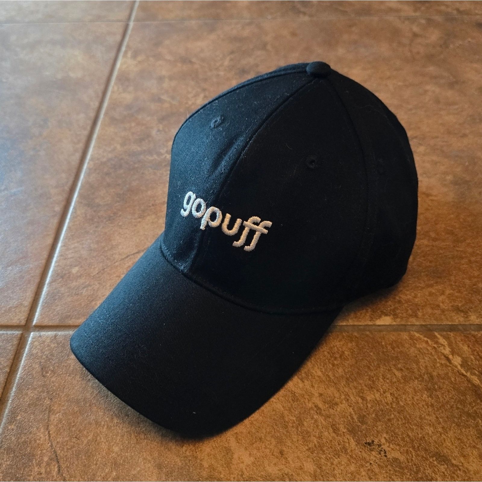Other Black | GOPUFF | Logo Baseball Hat Size ONE SIZE - 1 Thumbnail