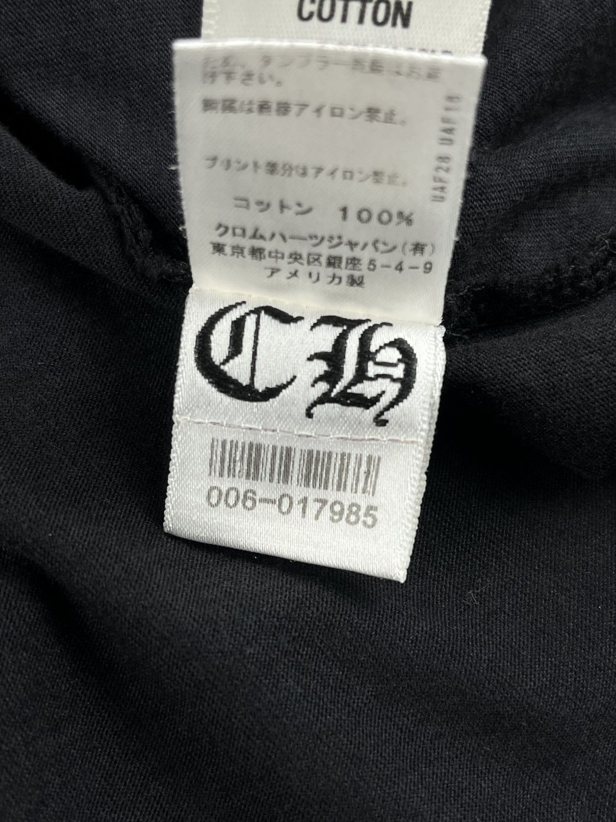 Chrome Hearts Chrome Hearts RS3 Triple Cross Silver Longsleeve Polo Shirt Size US L / EU 52-54 / 3 - 8 Thumbnail