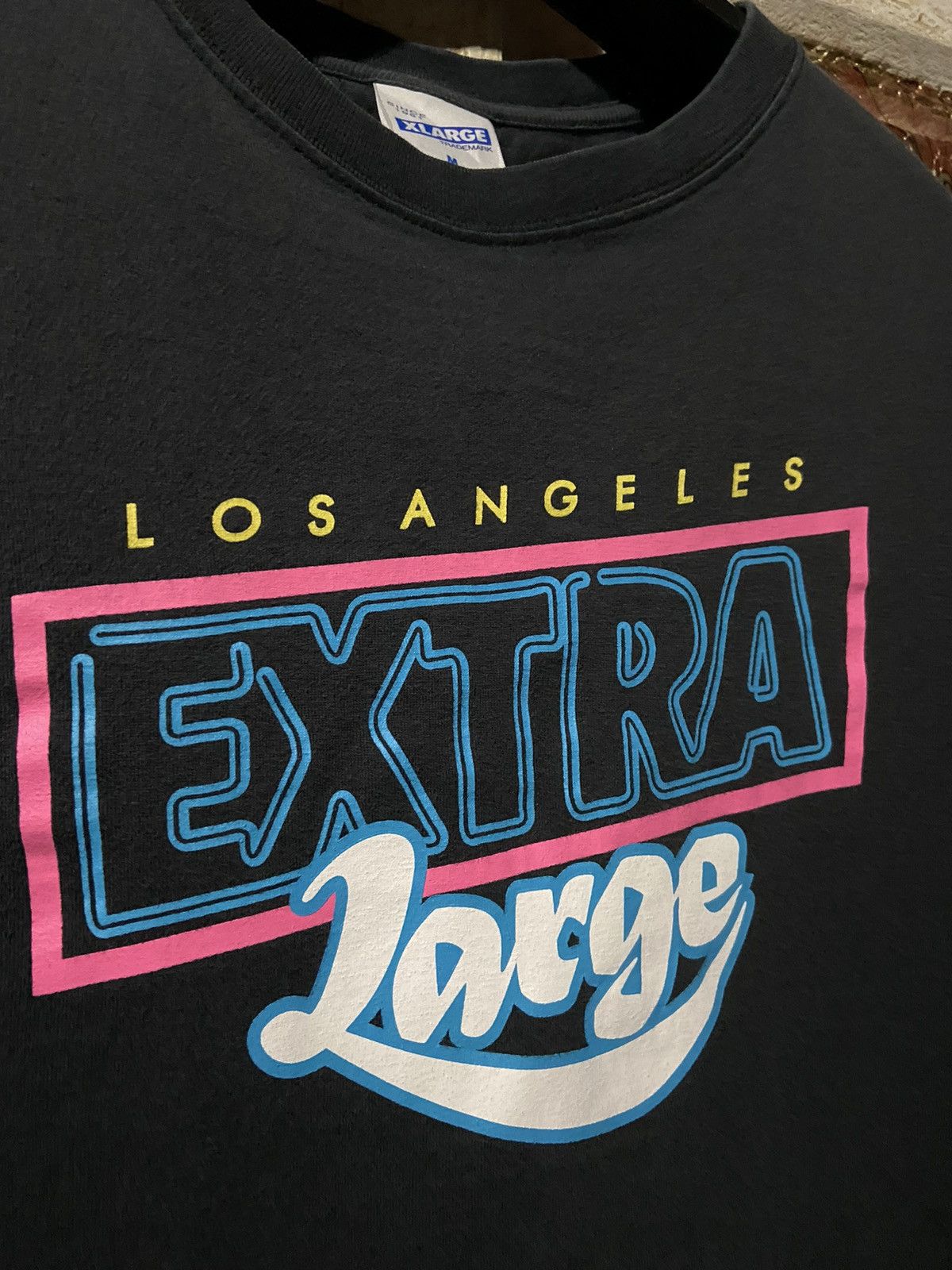 Vintage × Xlarge 2005 Xlarge japan black nice fade t shirt size M Size US M / EU 48-50 / 2 - 1 Thumbnail