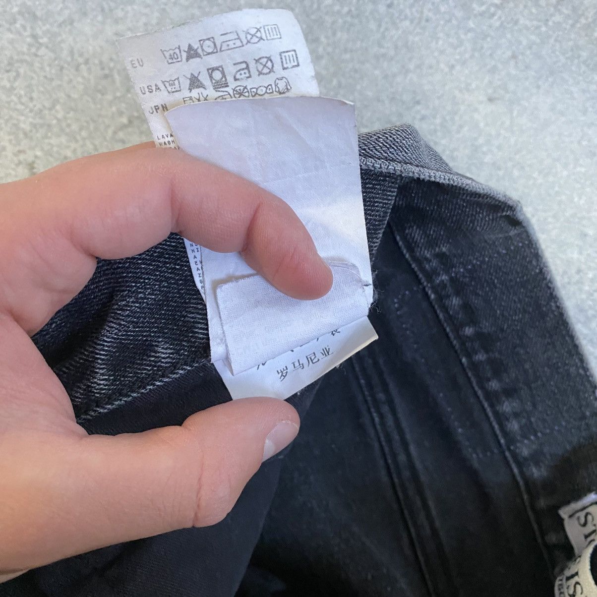Stone Island Vintage Stone Island Jeans Denim Pants Rare S.I Denims Size US 31 - 15 Thumbnail