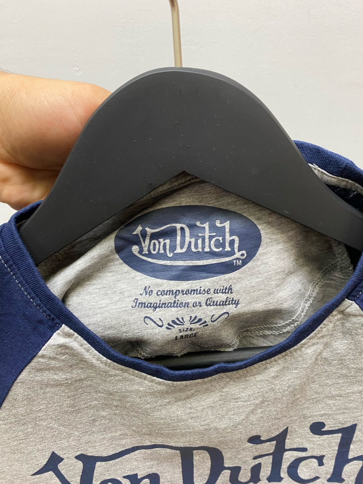 Ed Hardy × Vintage × Von Dutch Von Dutch Logo t-shirt USA tee og Y2K Size US L / EU 52-54 / 3 - 11 Thumbnail