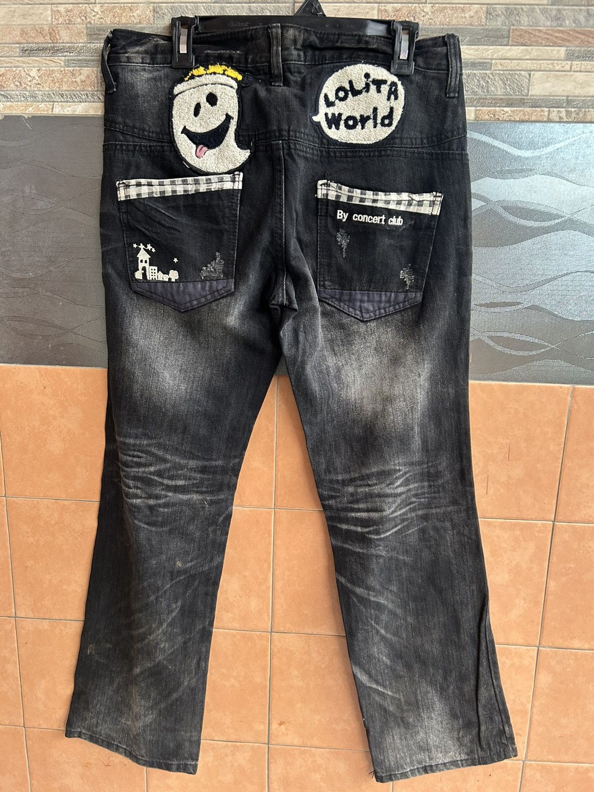 Hysteric Glamour yoshitomo nara x lolita jeans Size US 33 - 3 Thumbnail