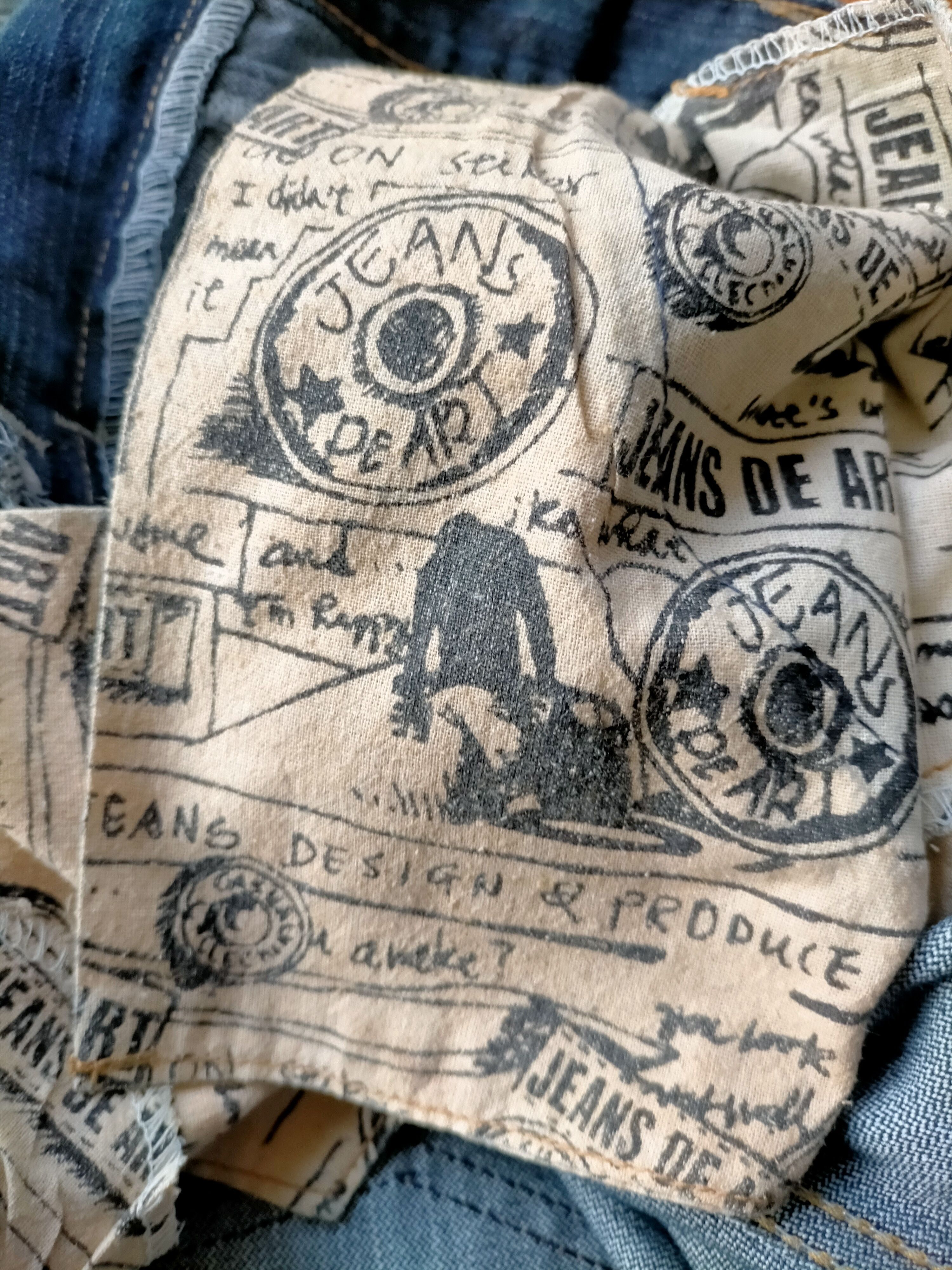 If Six Was Nine × Japanese Brand Jeans De Art Multipocket Cargo Punk Style Denim Pants Size US 32 / EU 48 - 22 Thumbnail