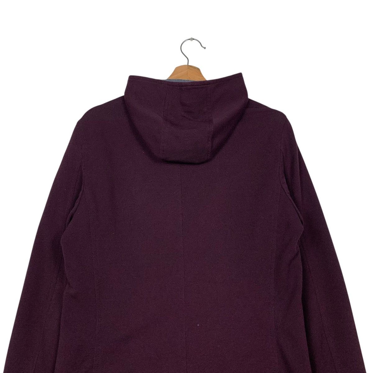 Boycott BOYCOTT Maroon Hooded Casual Jacket #2274-C101 Size US S / EU 44-46 / 1 - 8 Thumbnail