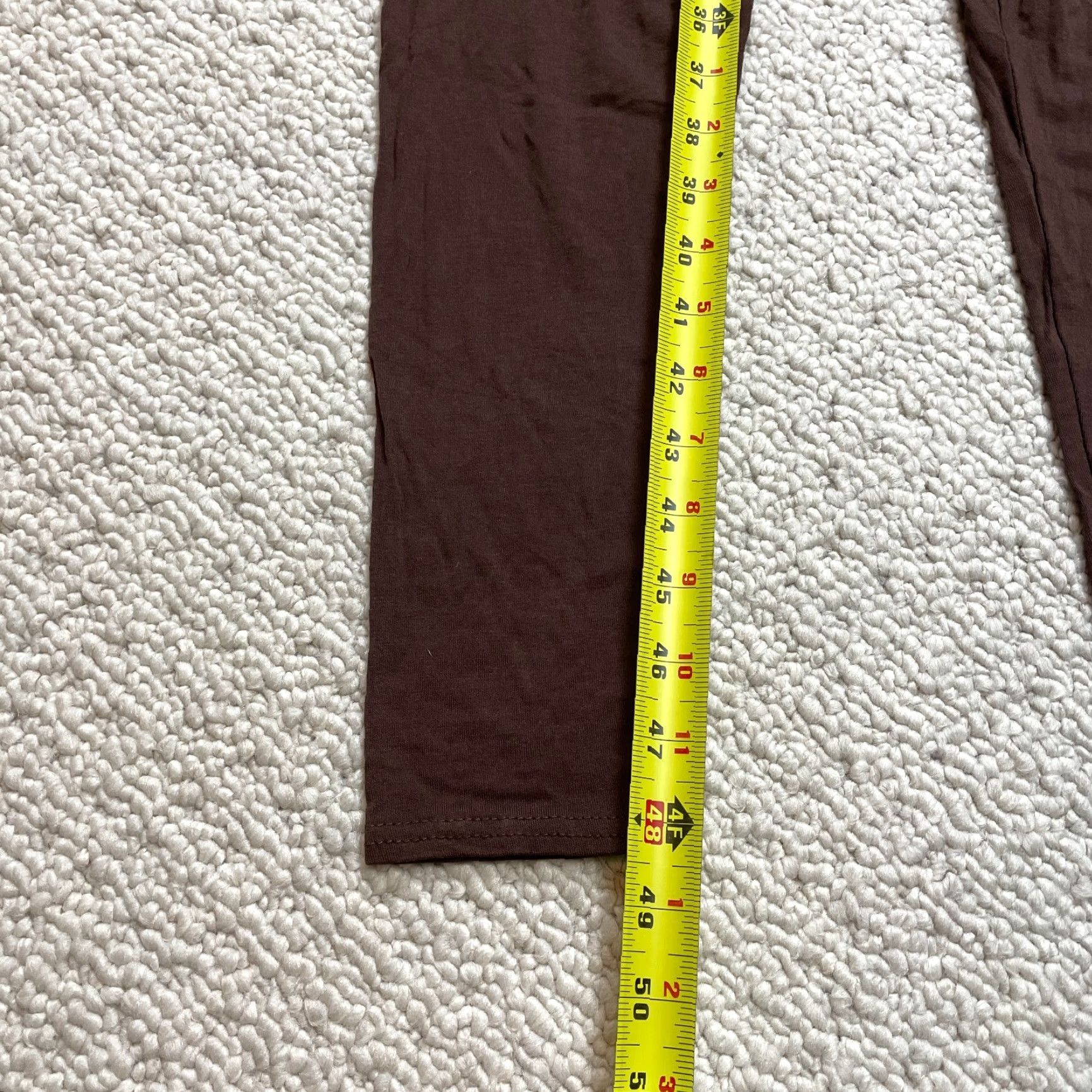 Boohoo Boohoo Romper Jumpsuit Brown Sleeveless Maternity One-Piece V-Neck Pullover 8 New NW Women’s Regular Size Type Size 30" / US 8 / IT 44 - 4 Thumbnail