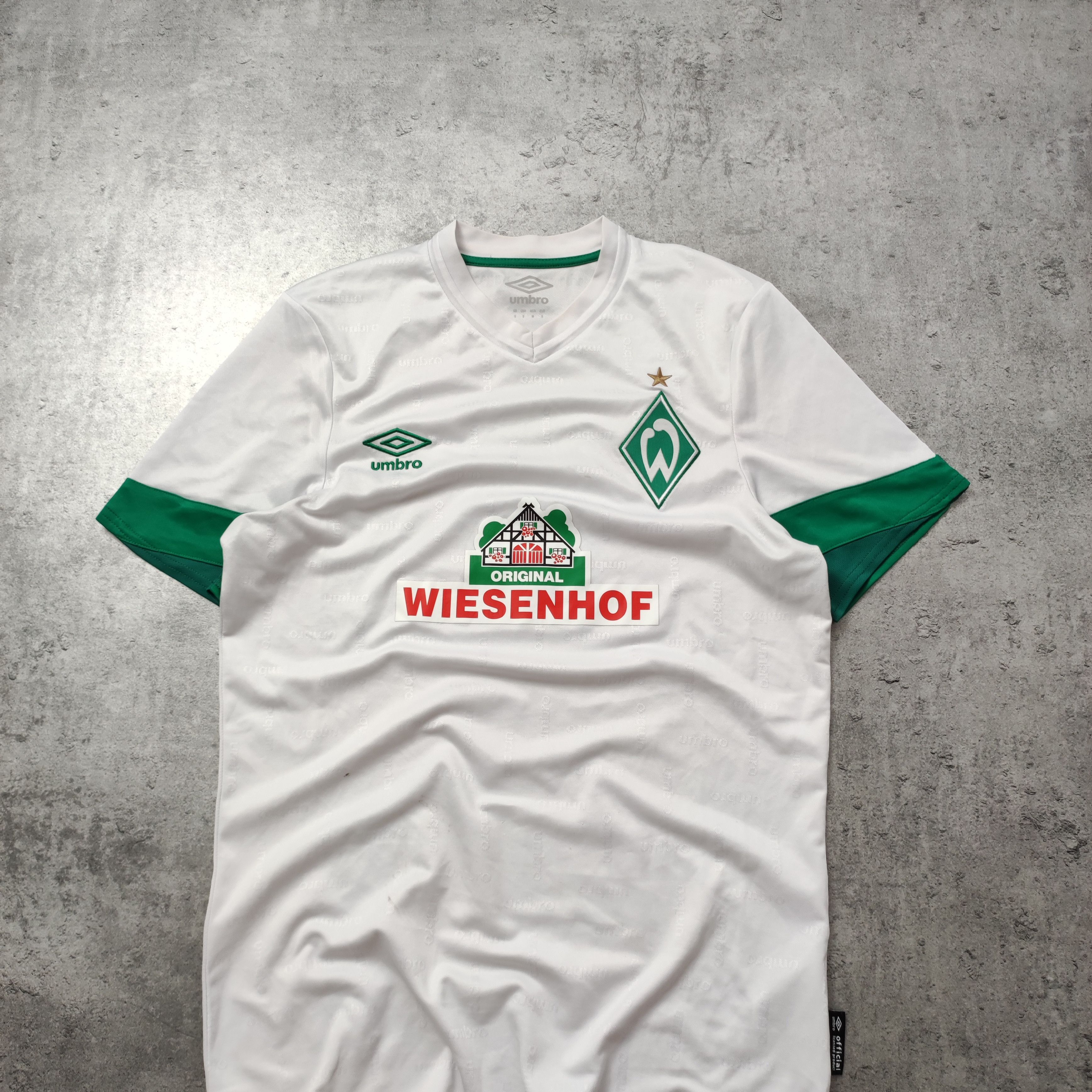 Other RARE Werder Bremen SV 2021 Away Umbro Football Jersey Size US S / EU 44-46 / 1 - 2 Thumbnail