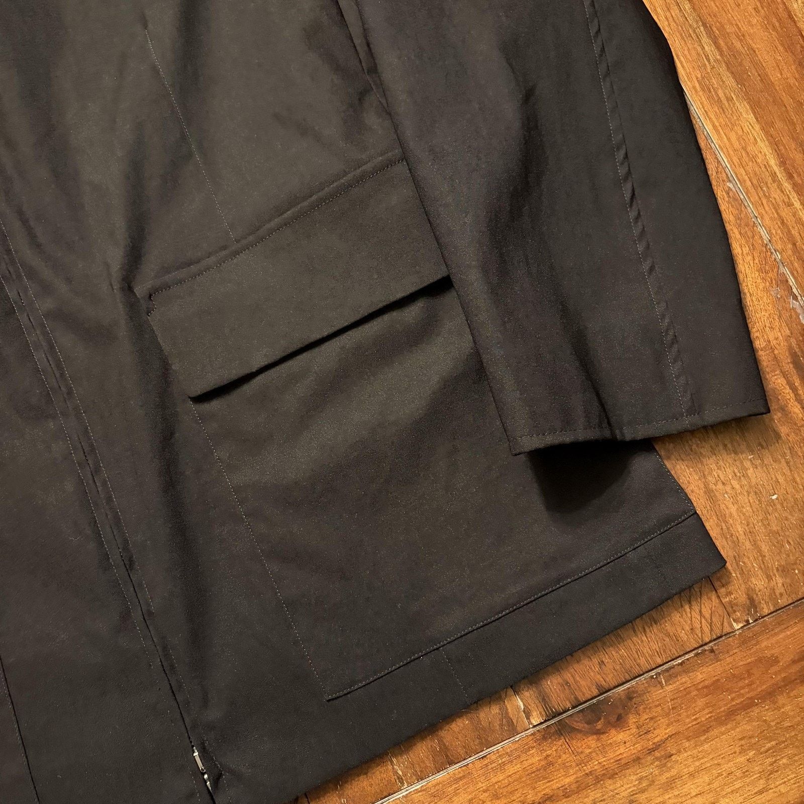 Gianfranco Ferre Gianfranco Ferre Jeans Coat 58 Softshell Zip Overcoat Italy Size US L / EU 52-54 / 3 - 4 Thumbnail