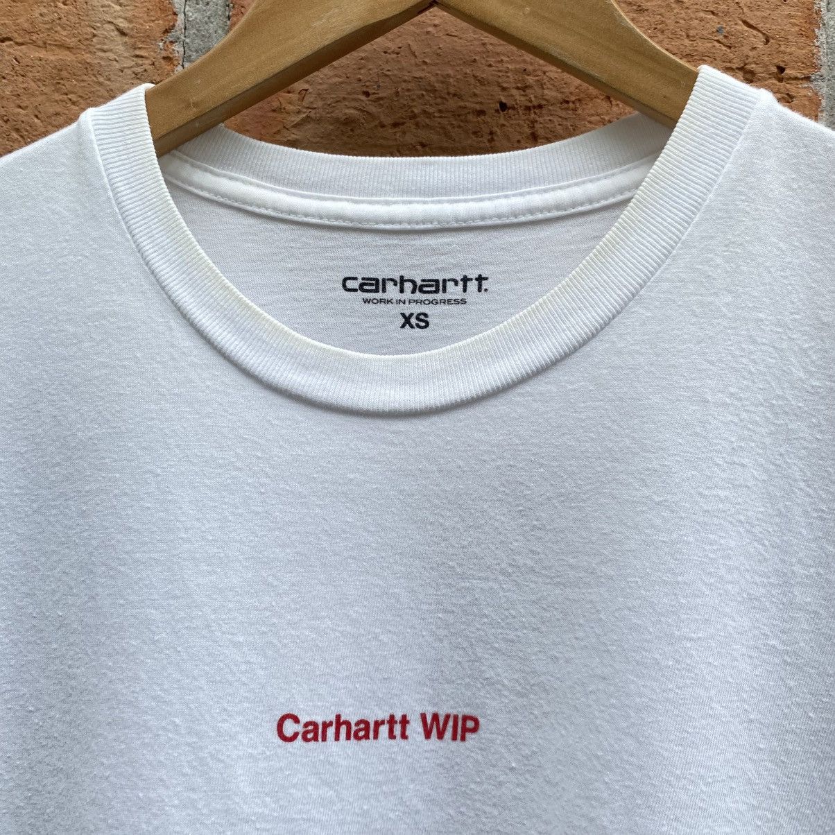Carhartt Carhartt Wip White Short Sleeve Crewneck T-Shirt Size US XS / EU 42 / 0 - 3 Thumbnail