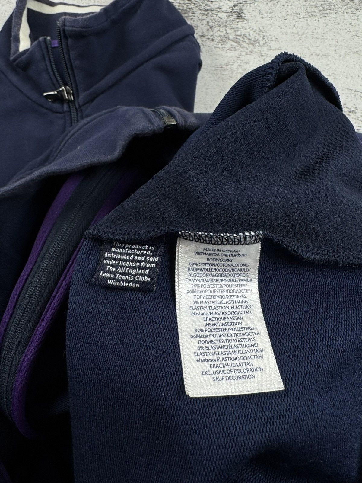 Polo Ralph Lauren Polo Ralph Tennis Wimbledon Big Pony Zip Sweatshirt Pullover Size US XL / EU 56 / 4 - 12 Thumbnail