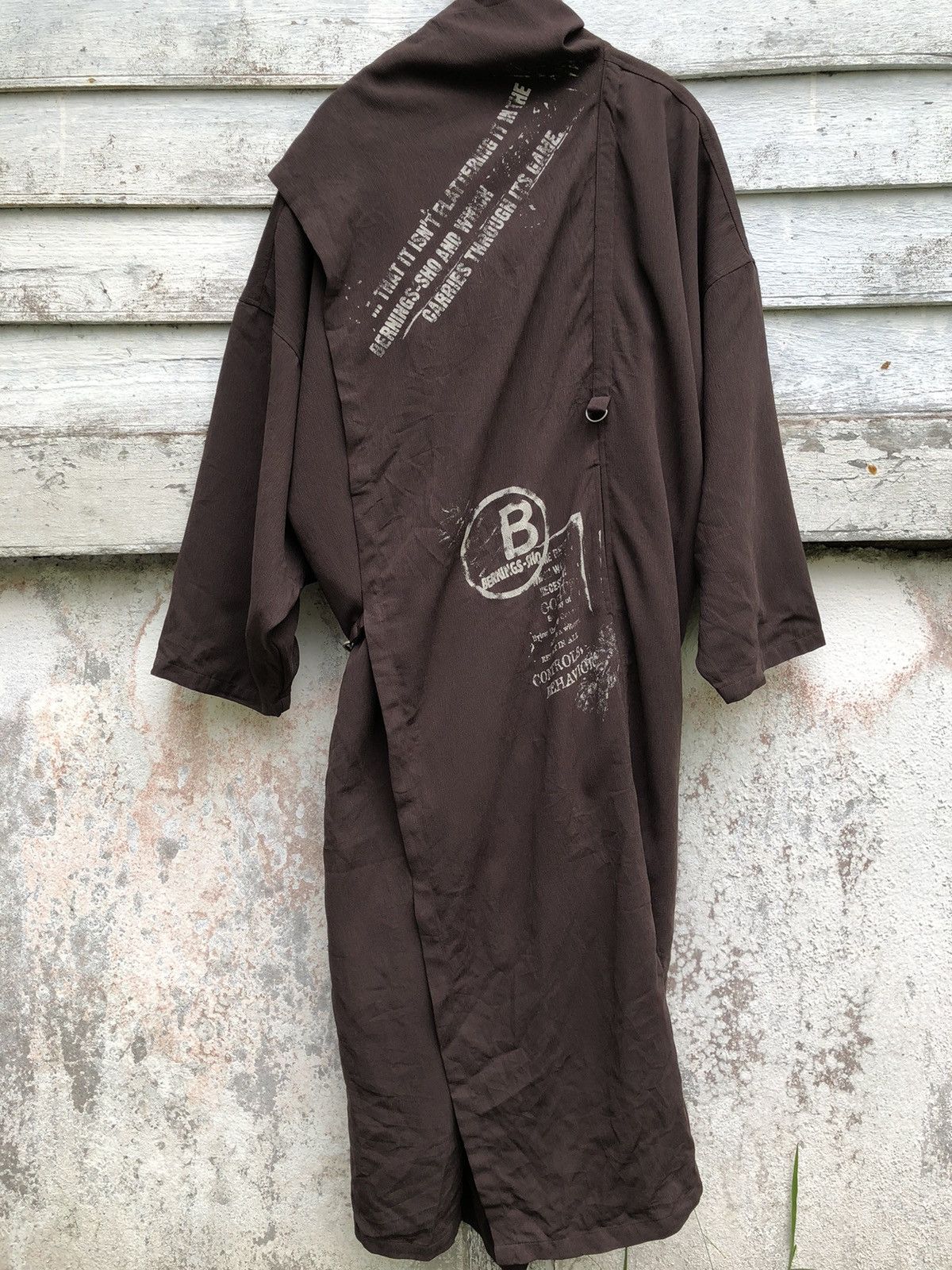 Japanese Brand BERNING SHO PRINTED BONDAGE STRAP SEDITIONARIES KIMONO Size US L / EU 52-54 / 3 - 1 Thumbnail