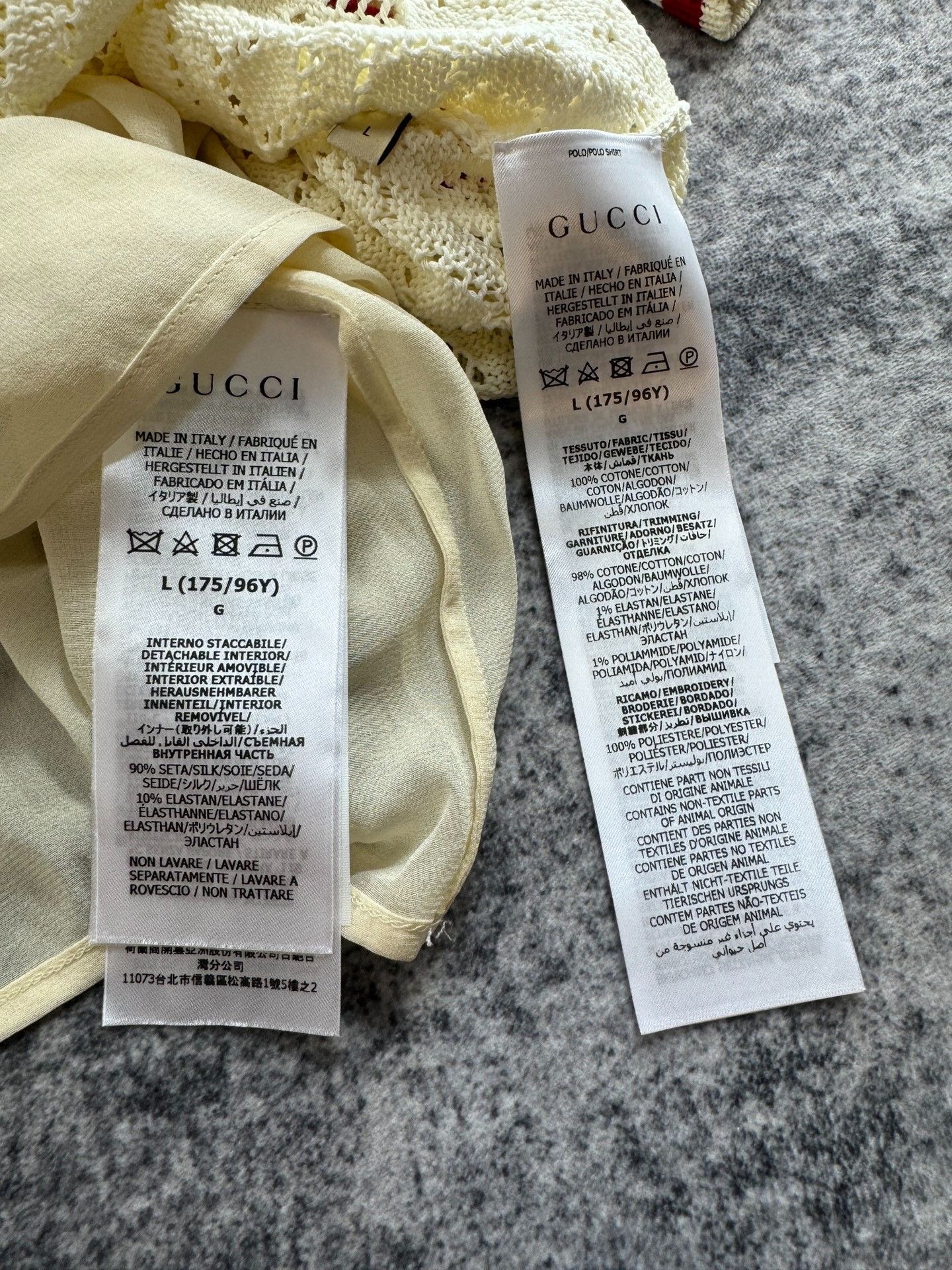 Gucci Gucci Little fragrance style knitted hollow short-sleeved p Size US L / EU 52-54 / 3 - 6 Thumbnail